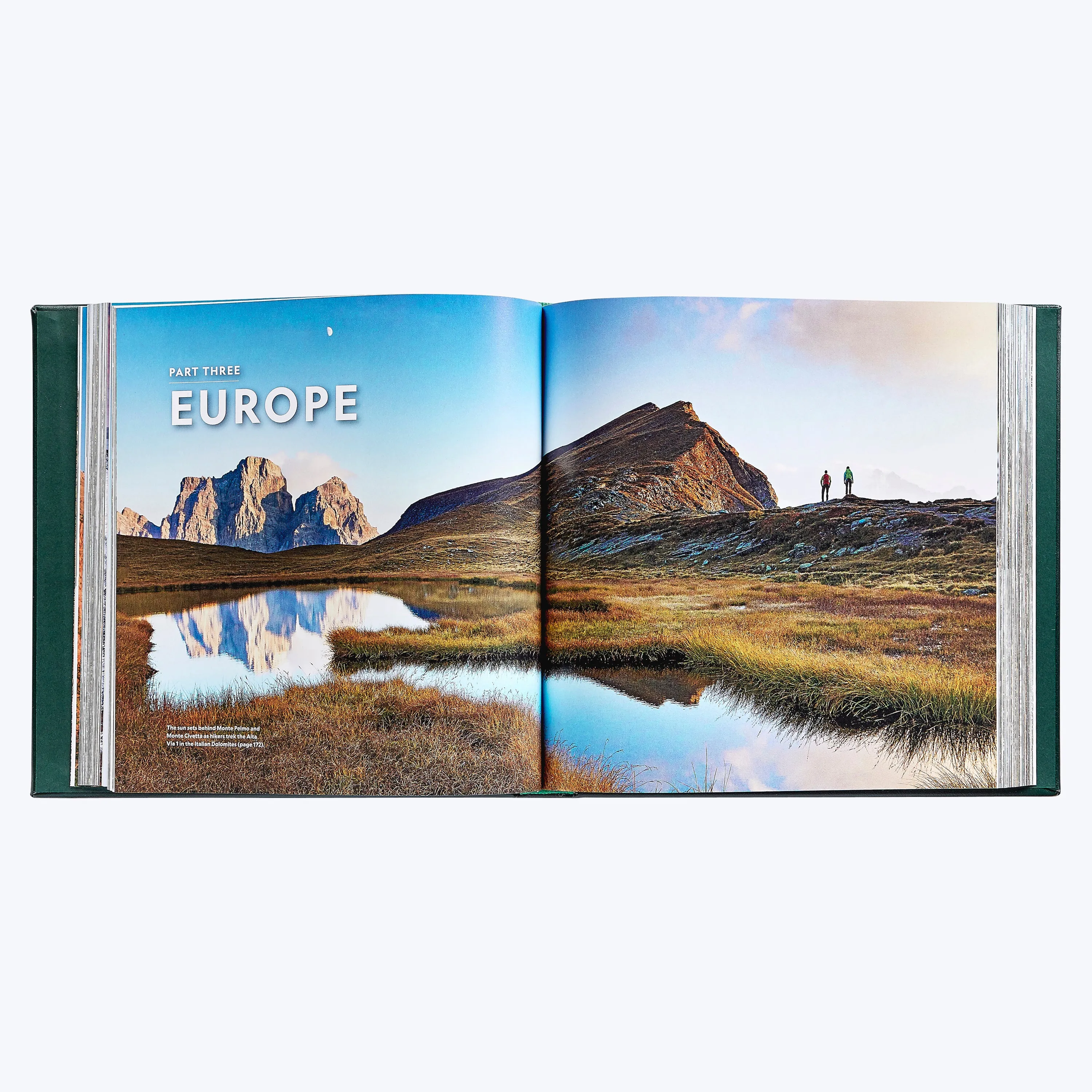100 Hikes Of A Lifetime Leather Bound Book