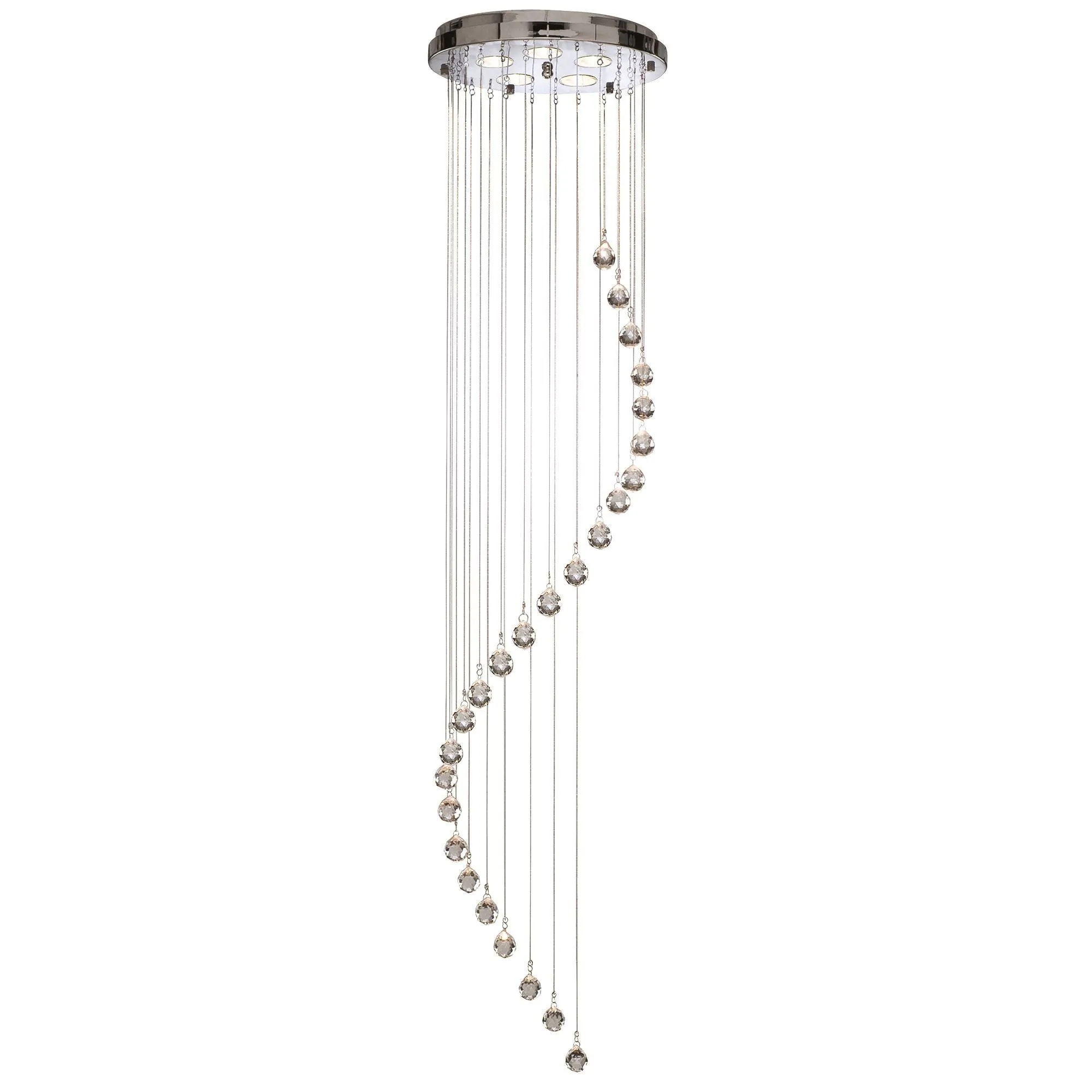 5742CC Chrome 5 Light Multi Light Pendant