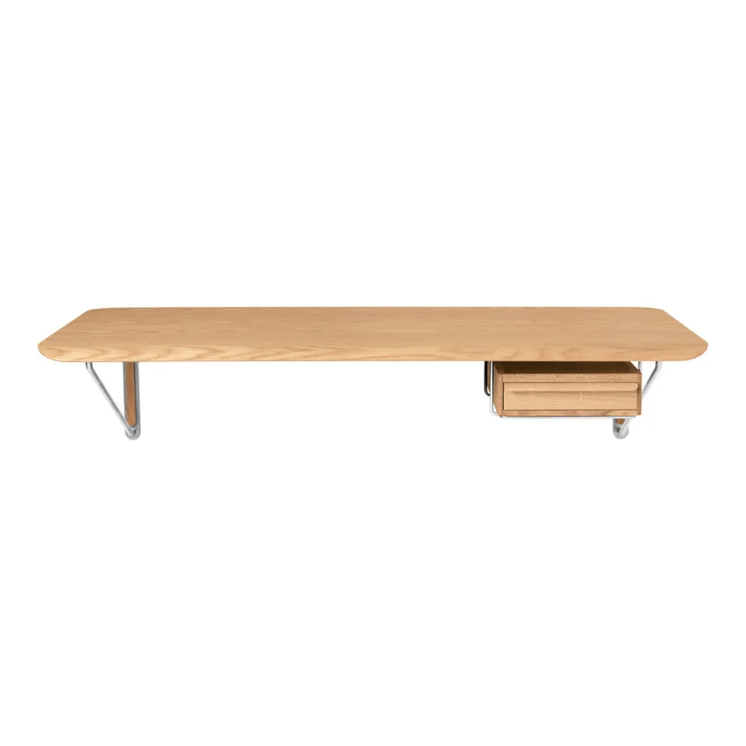 AB019 Wall Desk w/ Drawer