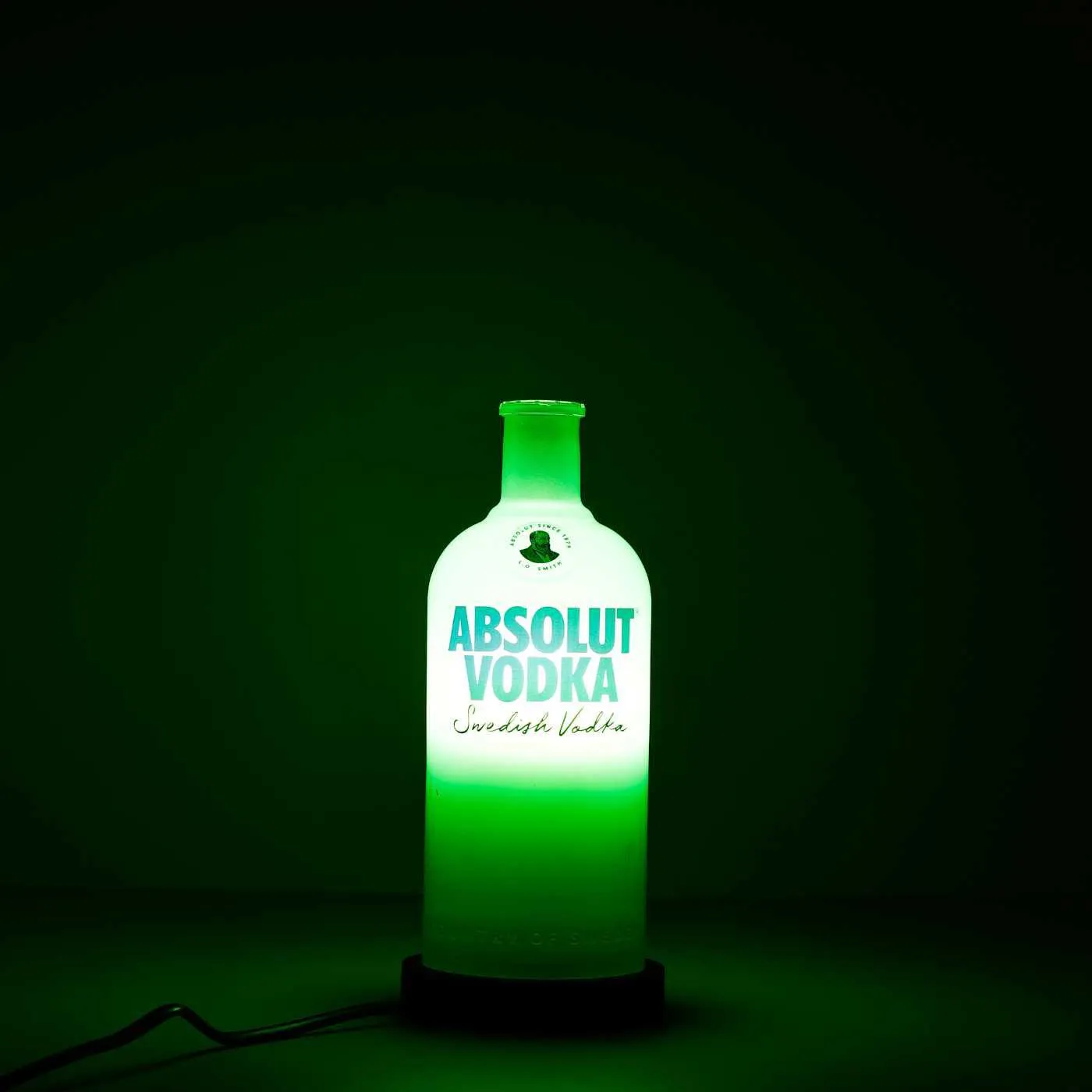 Absolut Inlit Lamp (Green)