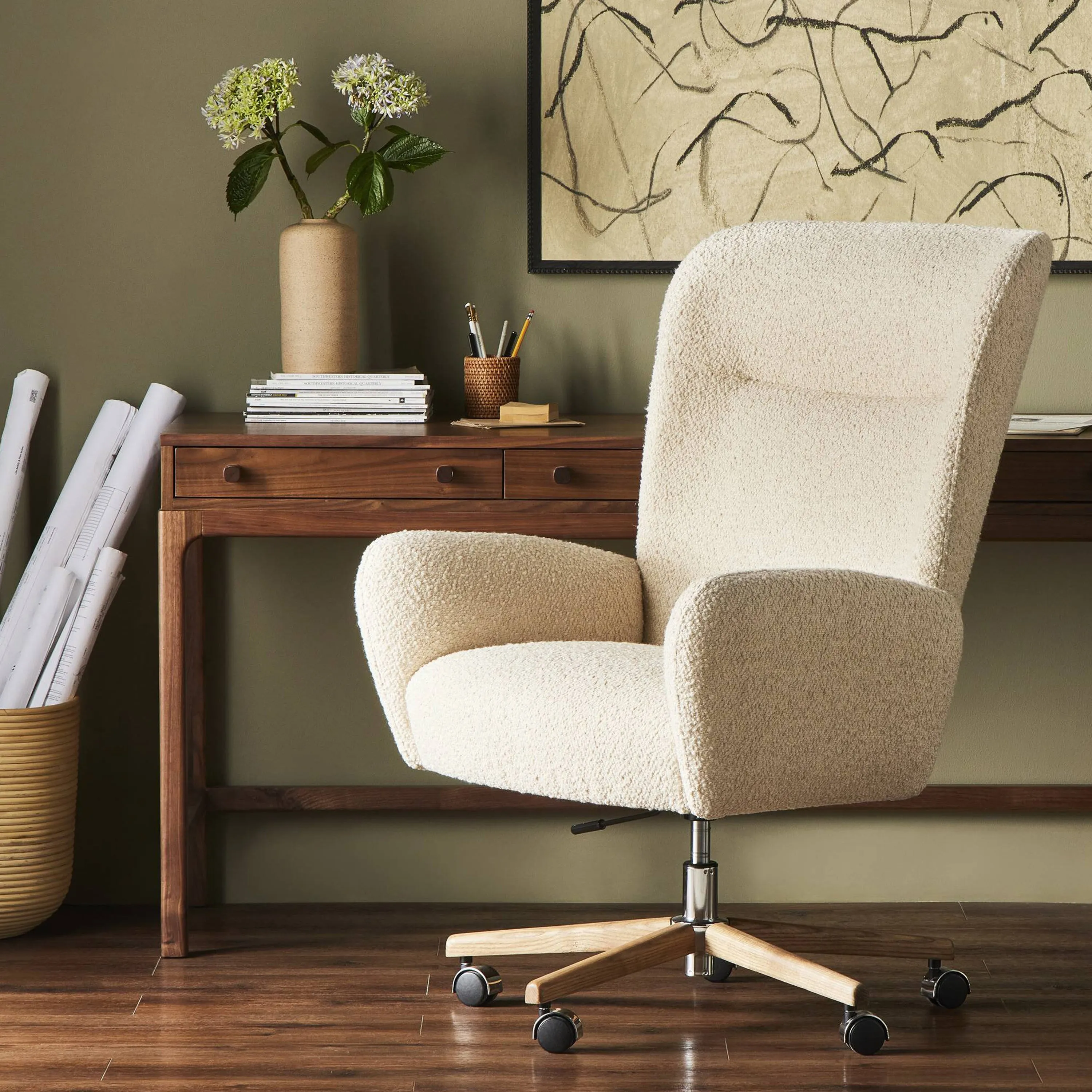 Adjustable Toasty Desk Chair
