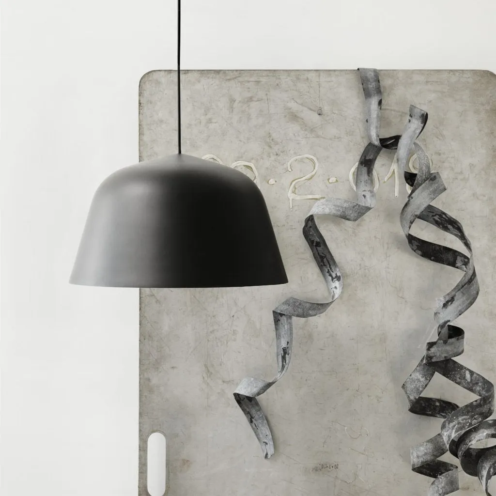 Ambit Pendant, Small, Black, 25cm