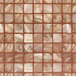 Antique Brass 25mm Square