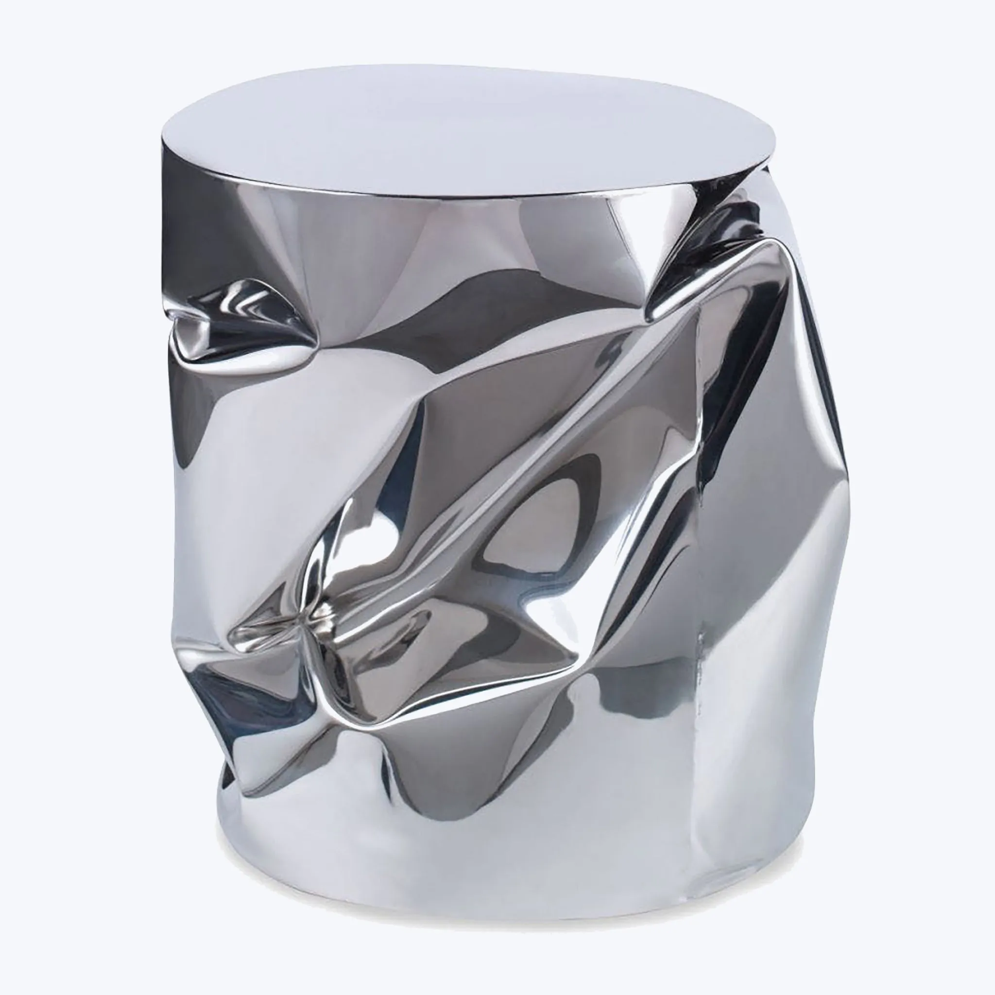 Aria Silver Side Table