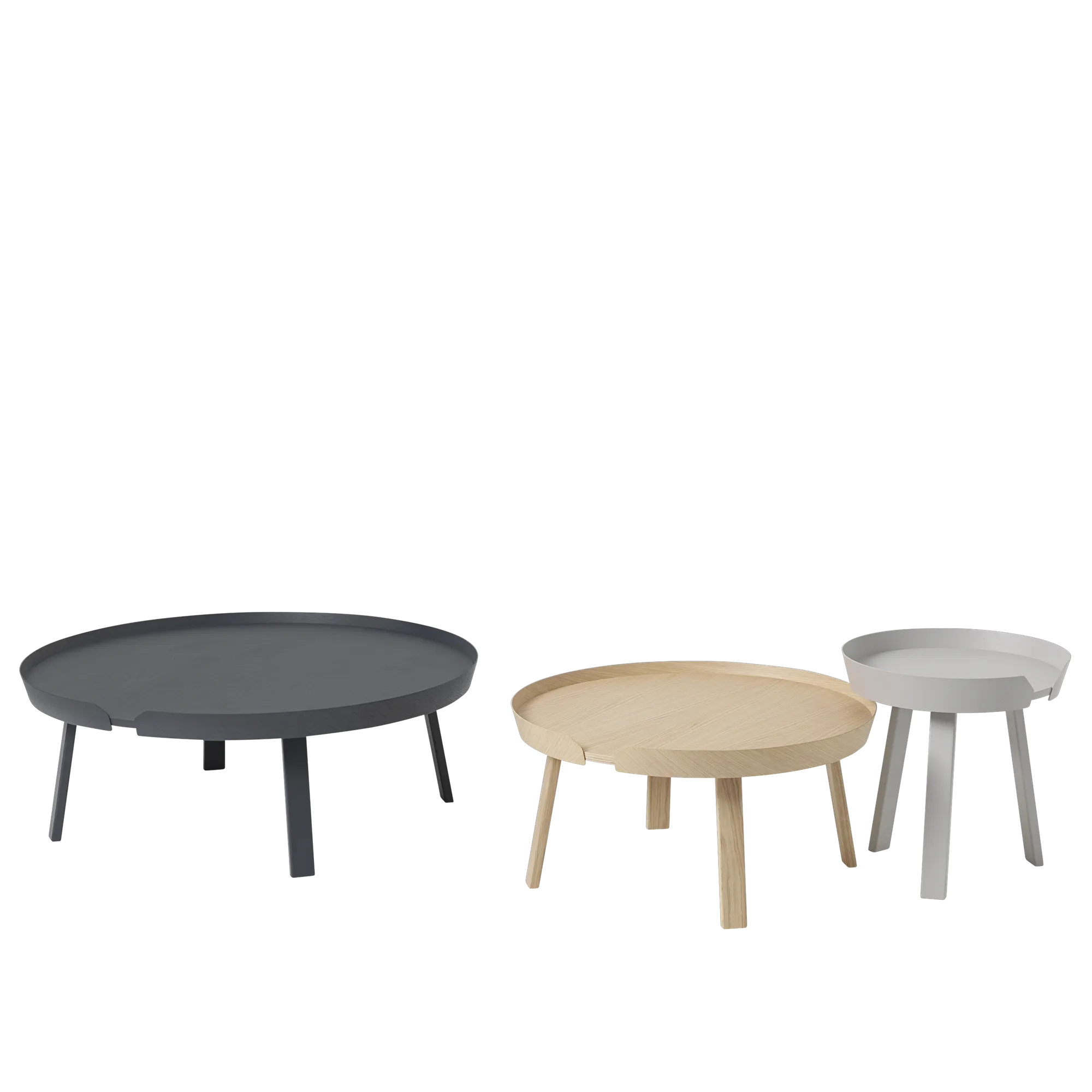 Around Coffee Table, XL, Black