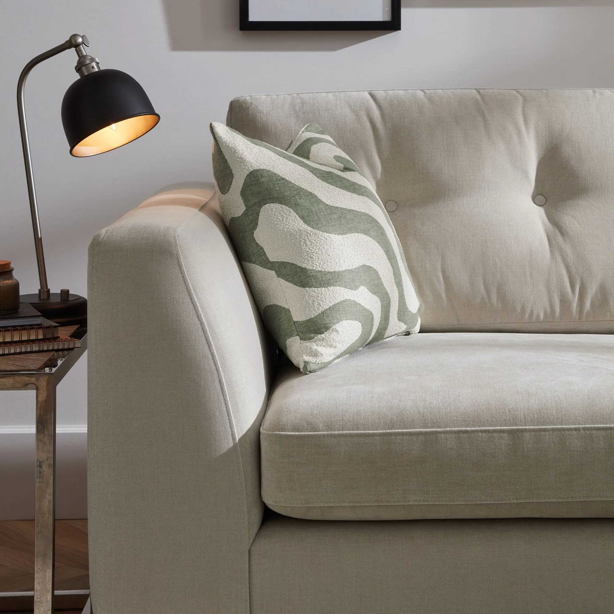 Aspen - Large Standard Back Sofa In Fabric