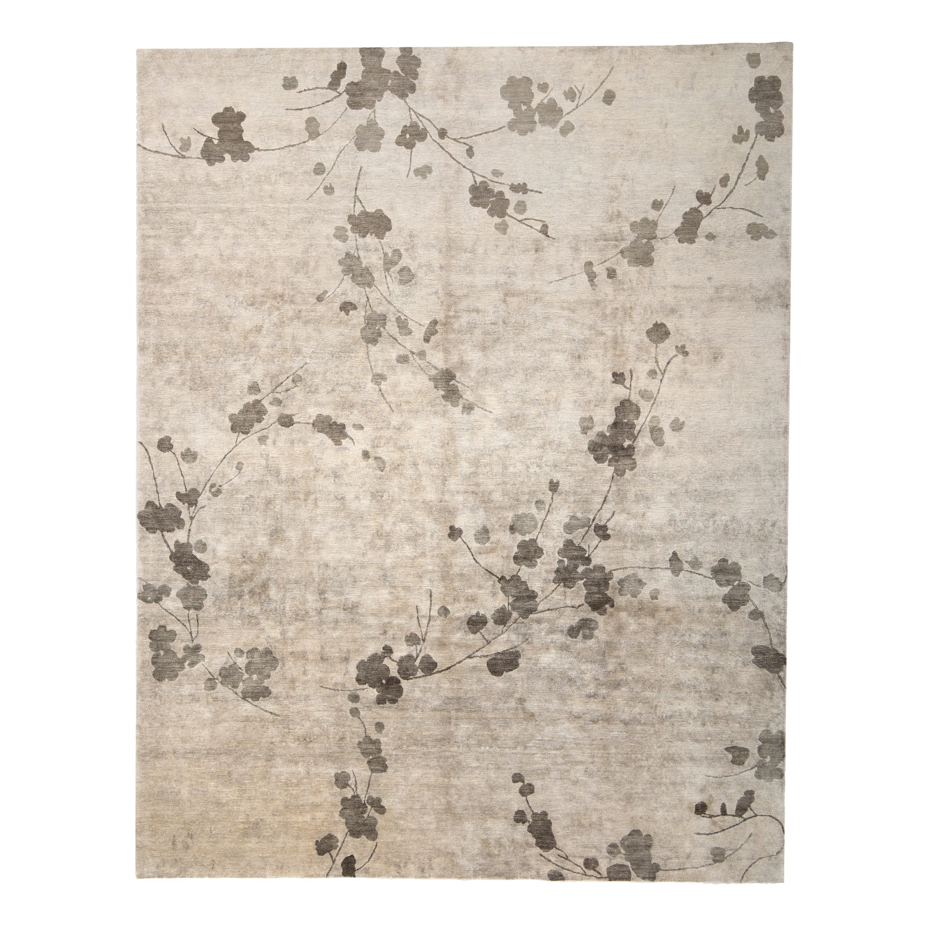 Aurora Contemporary Tibetan Silk Rug