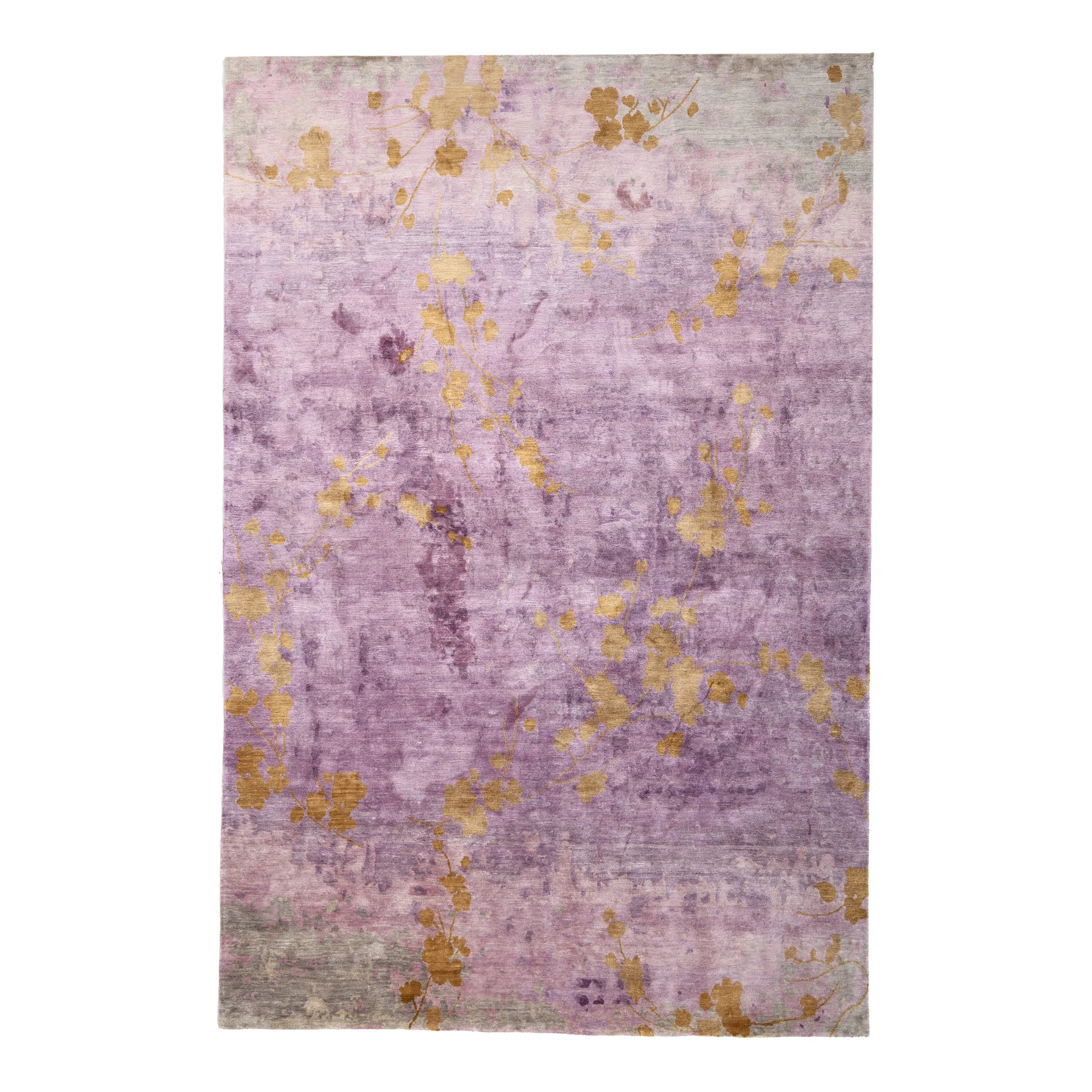 Aurora Contemporary Tibetan Silk Rug