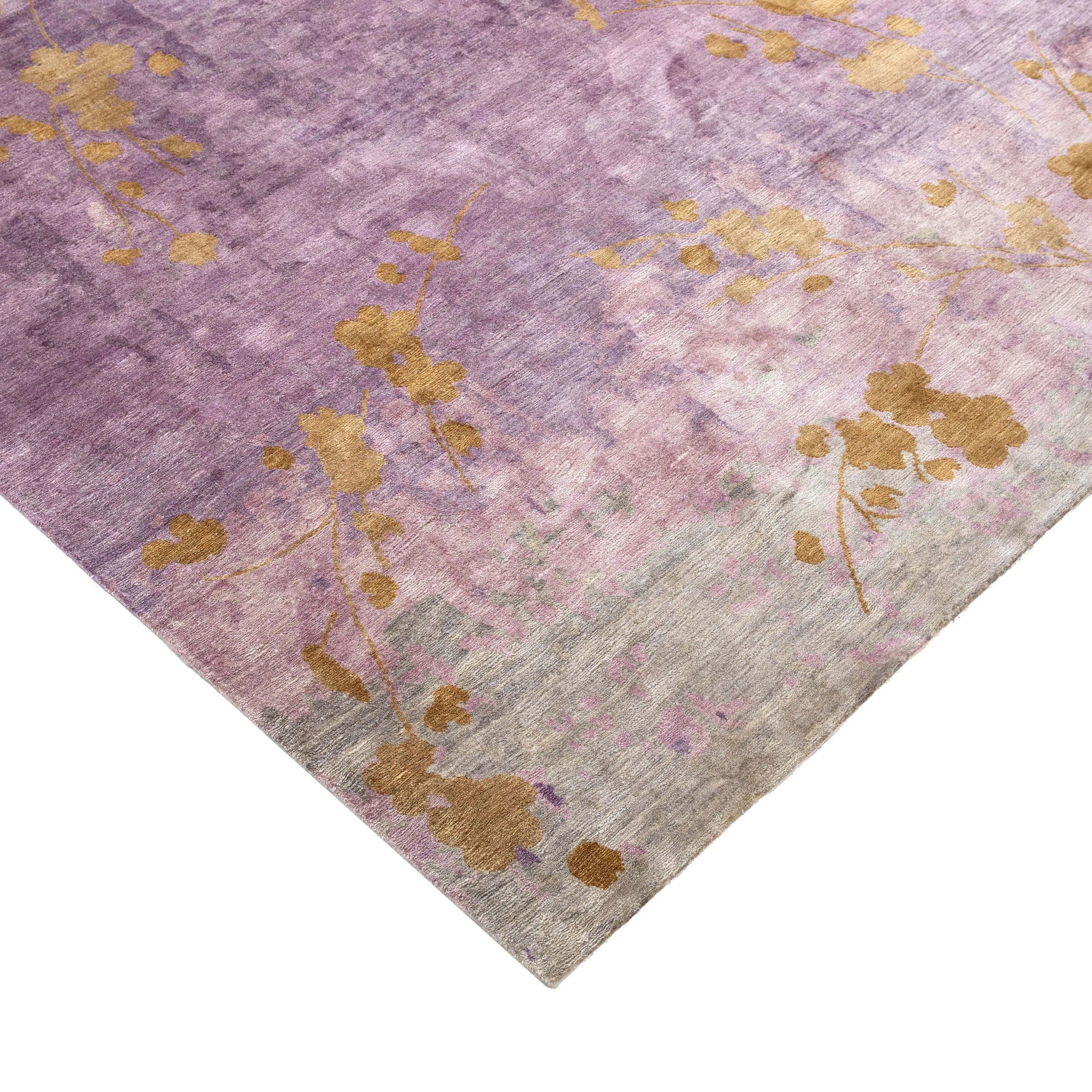 Aurora Contemporary Tibetan Silk Rug