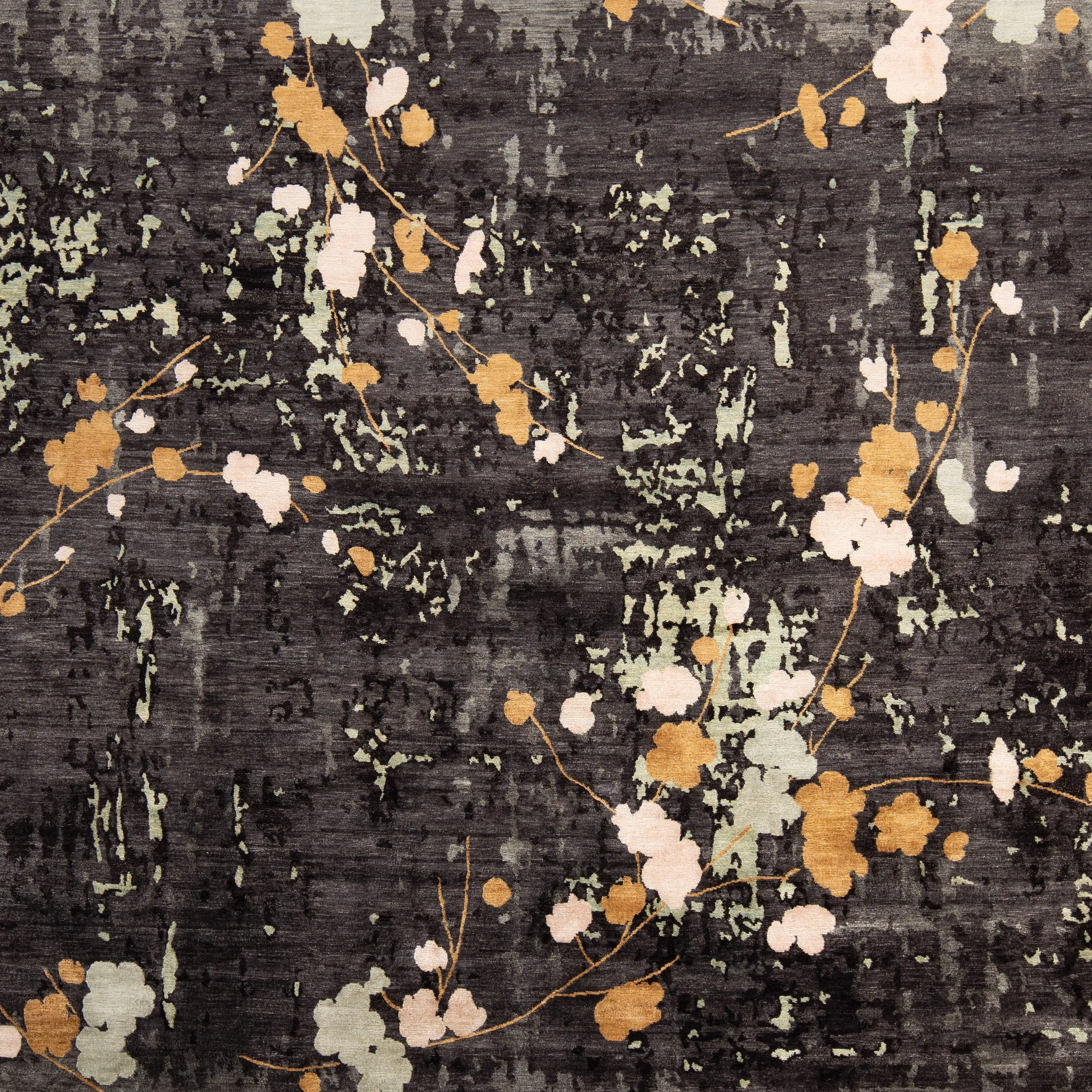 Aurora Contemporary Tibetan Silk Rug