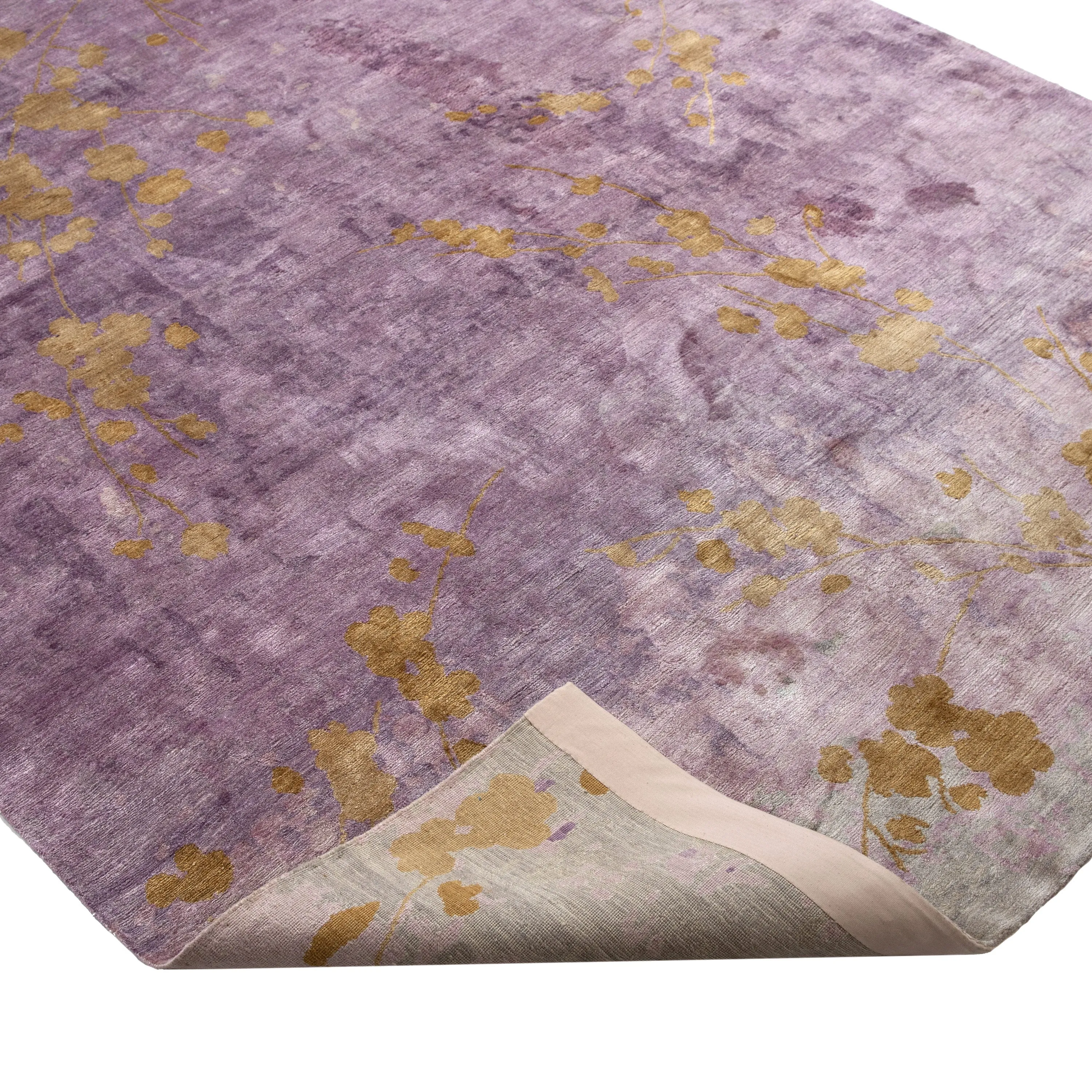 Aurora Contemporary Tibetan Silk Rug