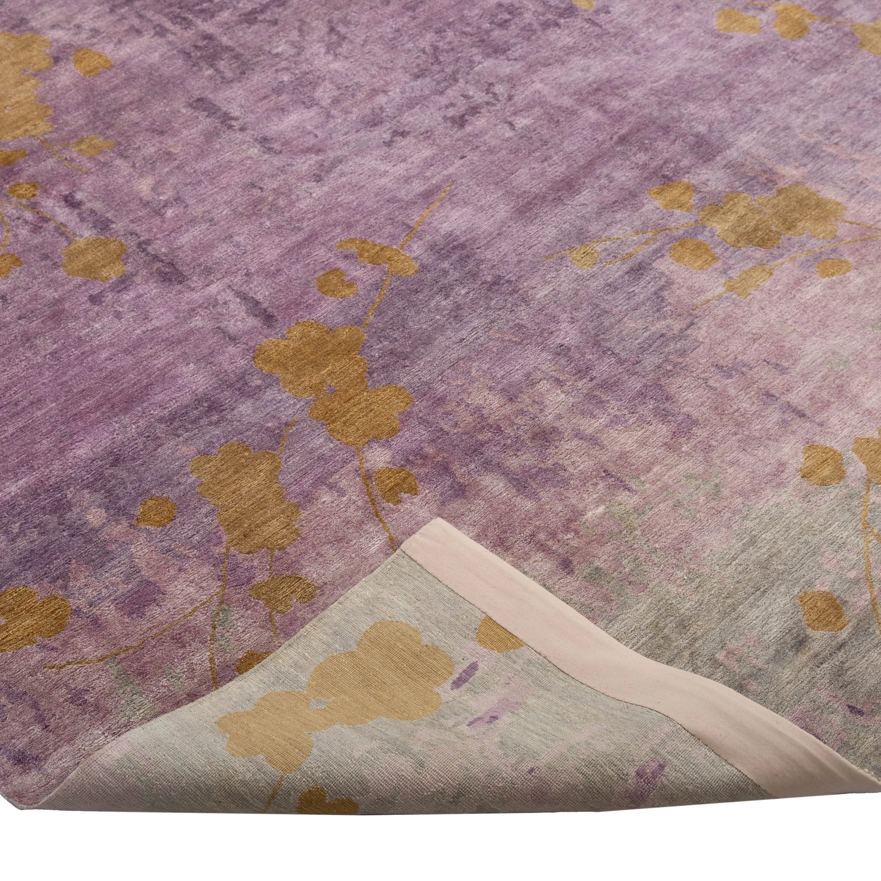 Aurora Contemporary Tibetan Silk Rug