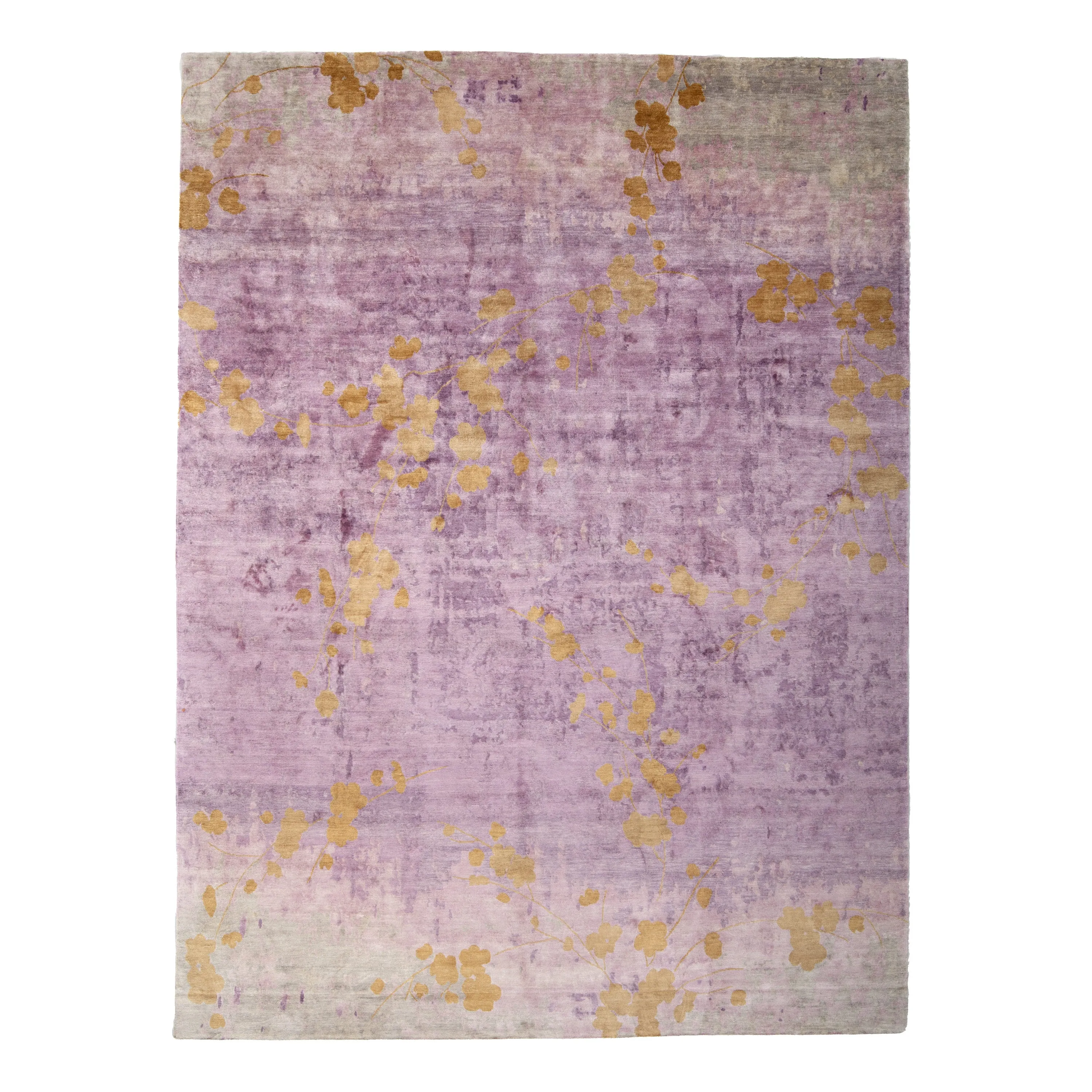 Aurora Contemporary Tibetan Silk Rug