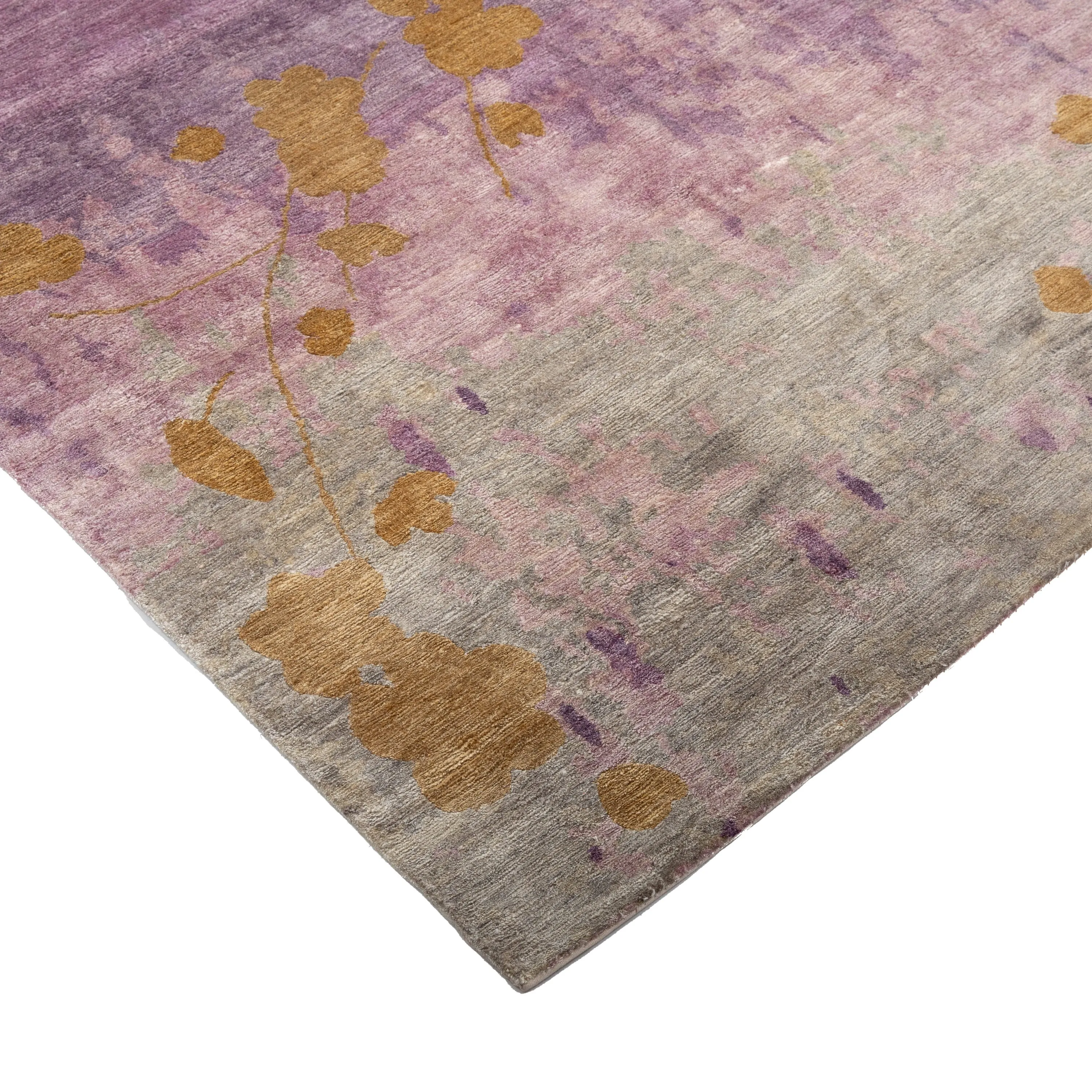 Aurora Contemporary Tibetan Silk Rug