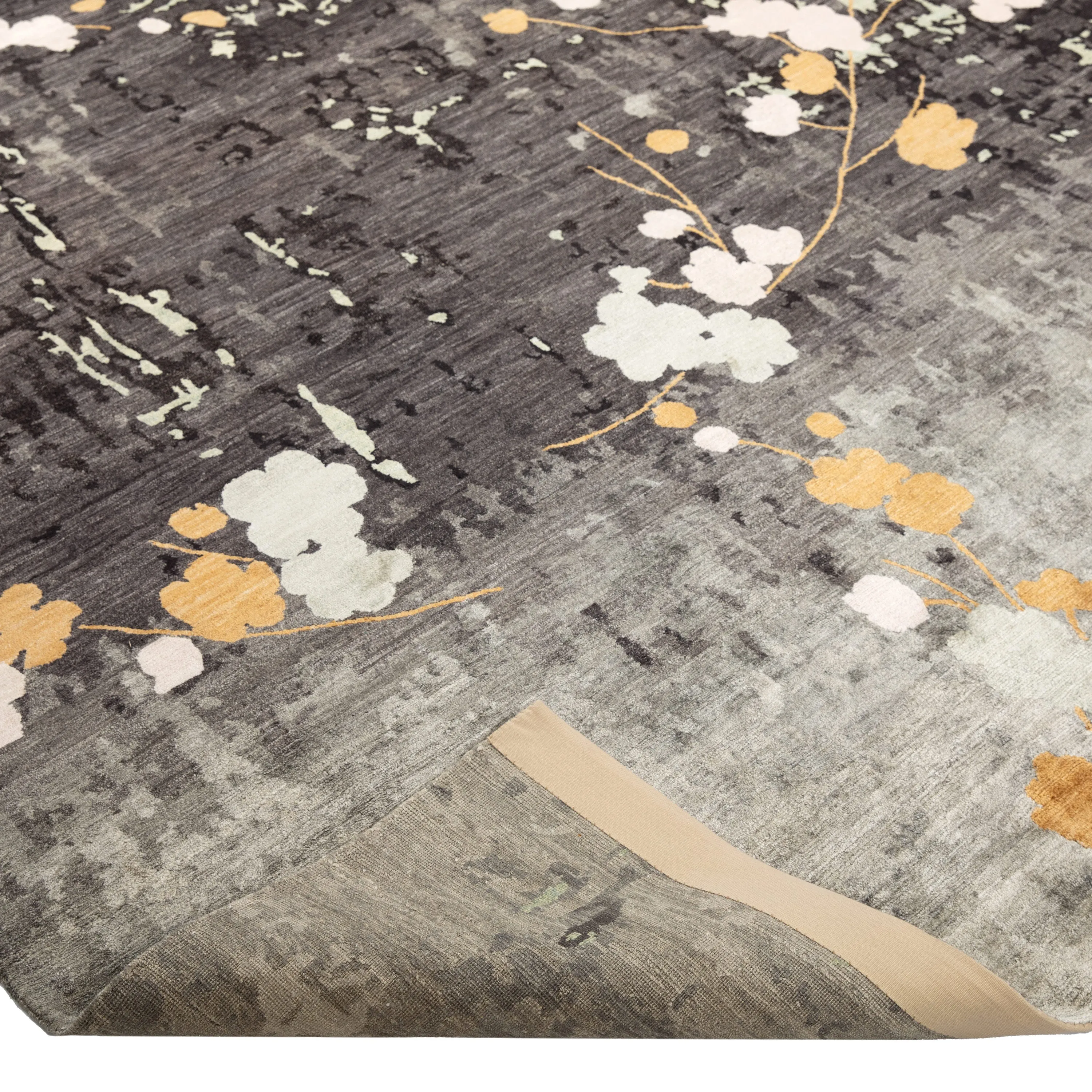 Aurora Contemporary Tibetan Silk Rug