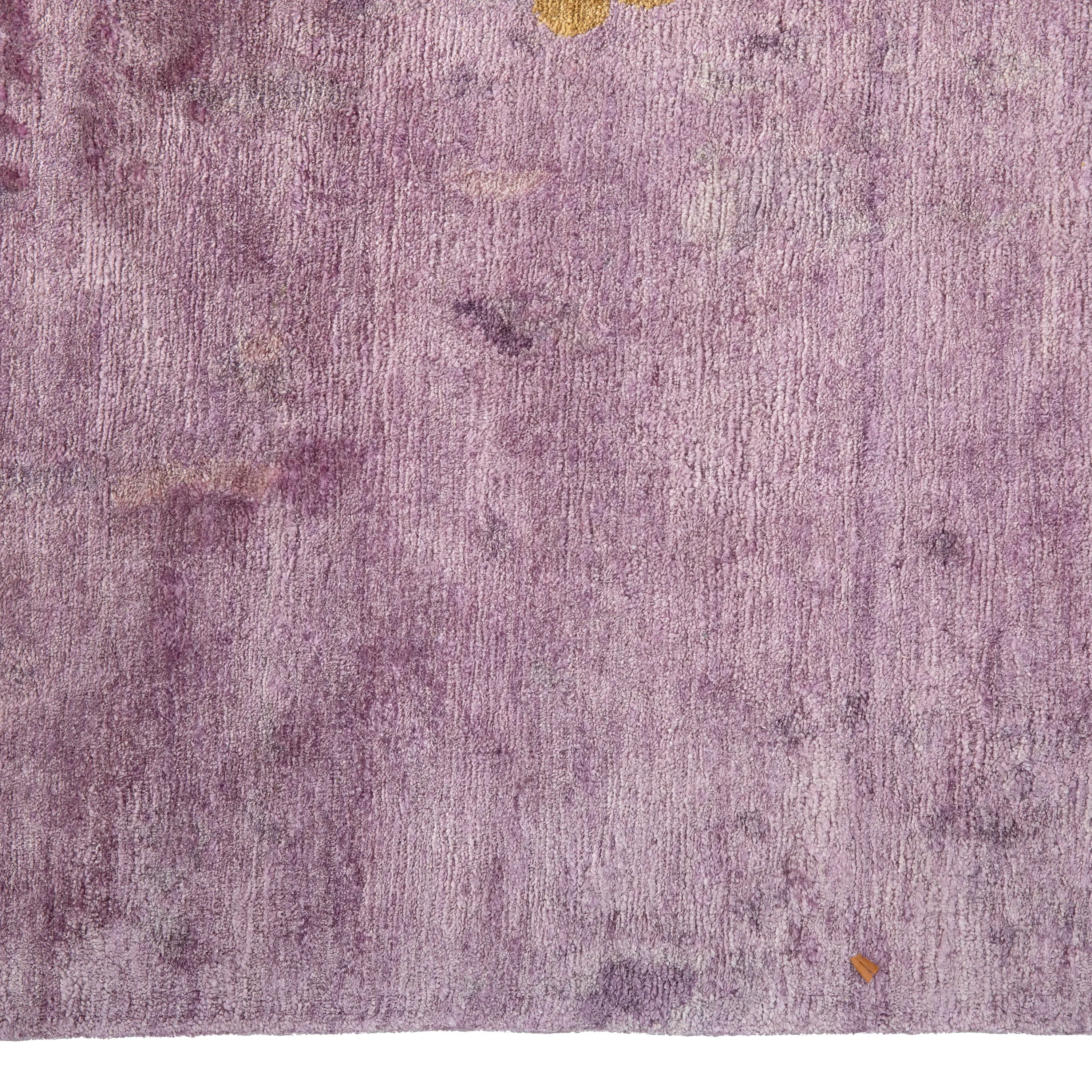 Aurora Contemporary Tibetan Silk Rug