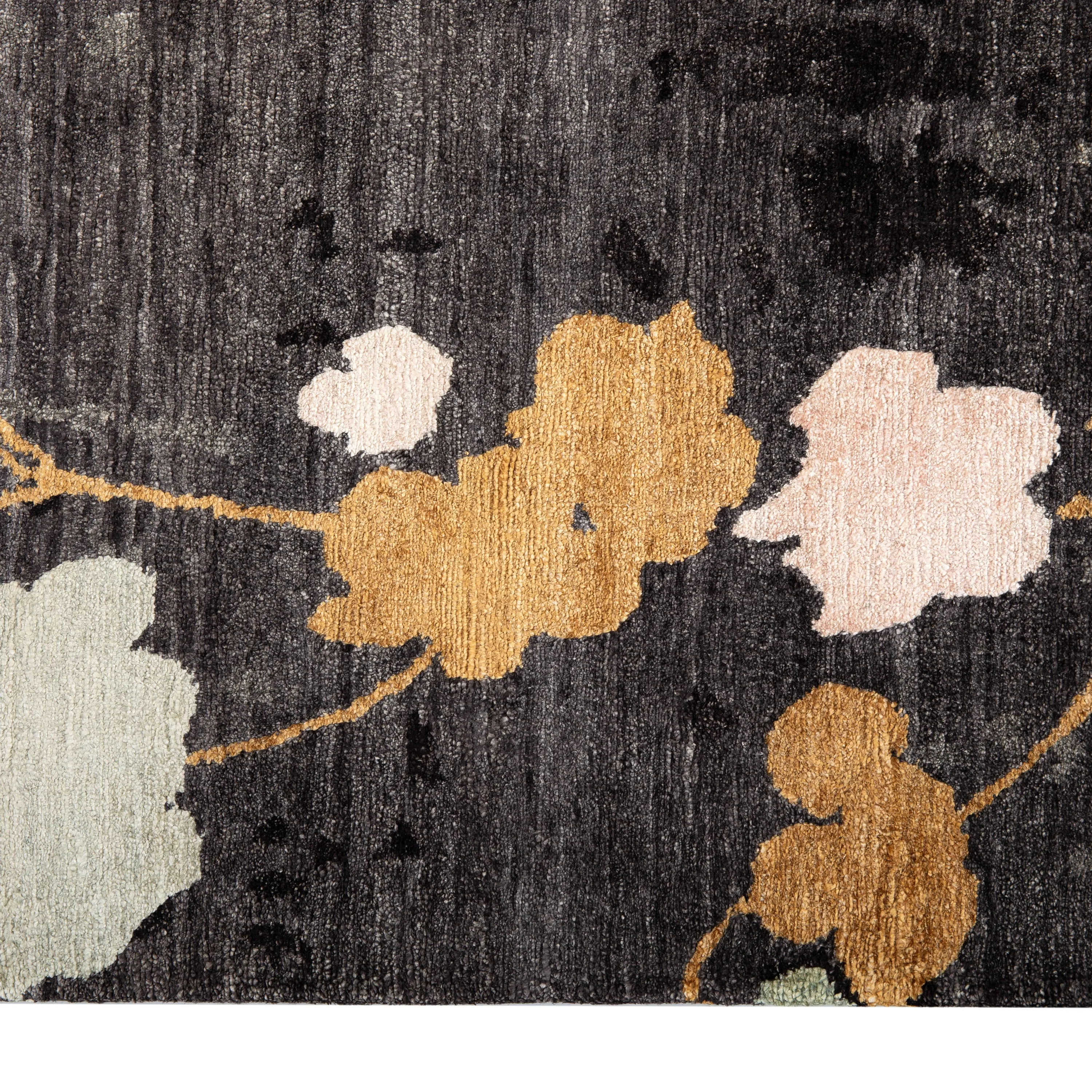 Aurora Contemporary Tibetan Silk Rug