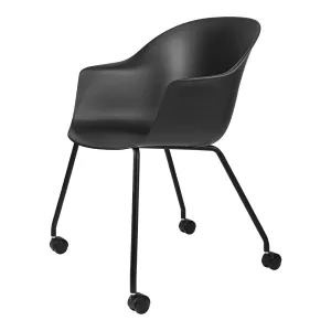 Bat Meeting Chair - 4-Legs w/ Casters