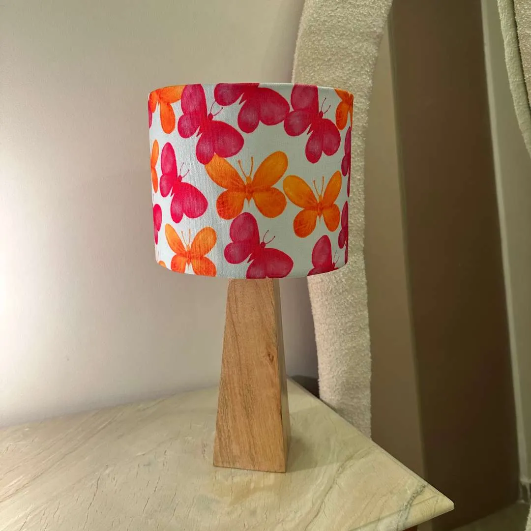 Bedside Lamp Shade (Square Base)
