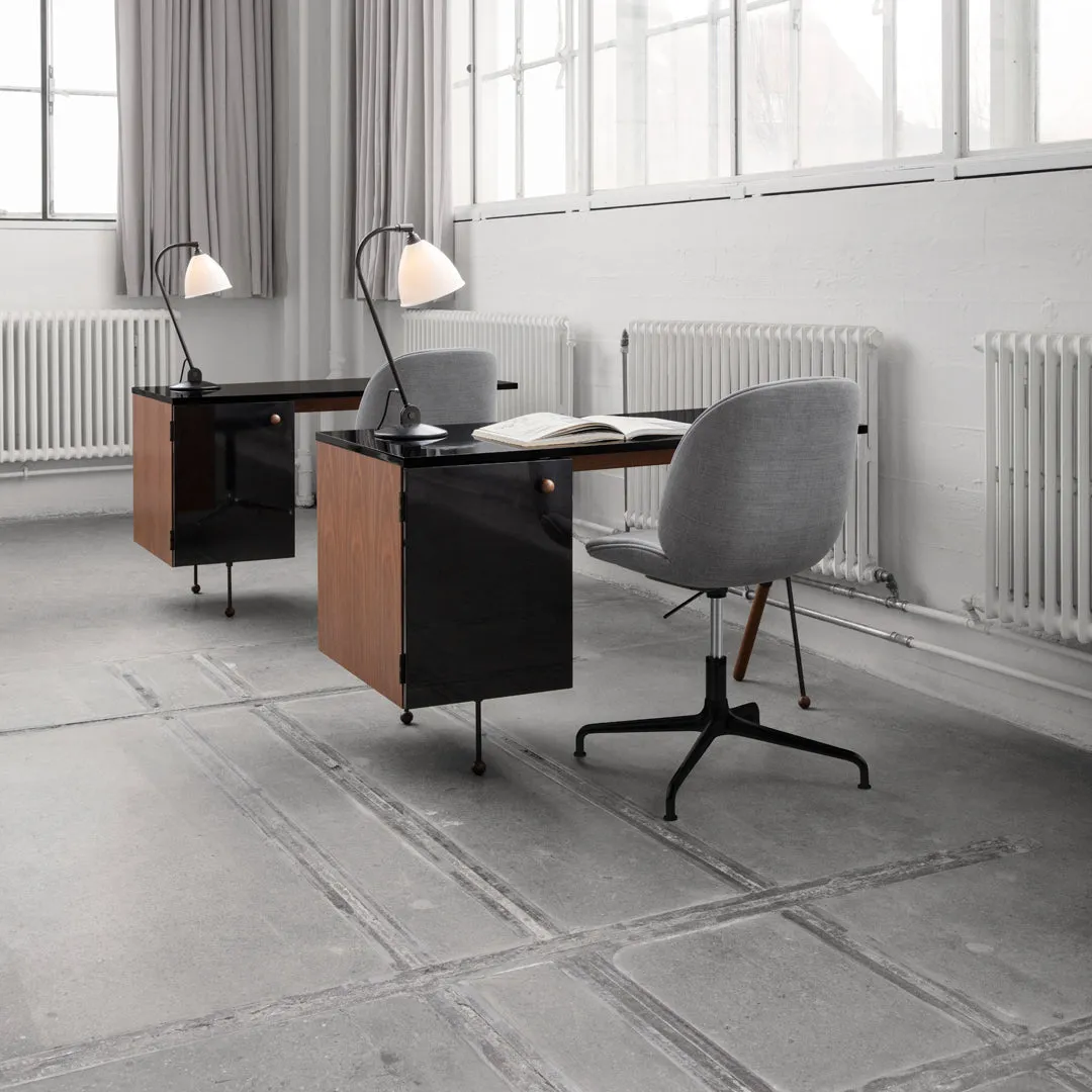 Beetle Meeting Chair - 4-Star Base w/ Casters - Height Adjustable - Fully Upholstered
