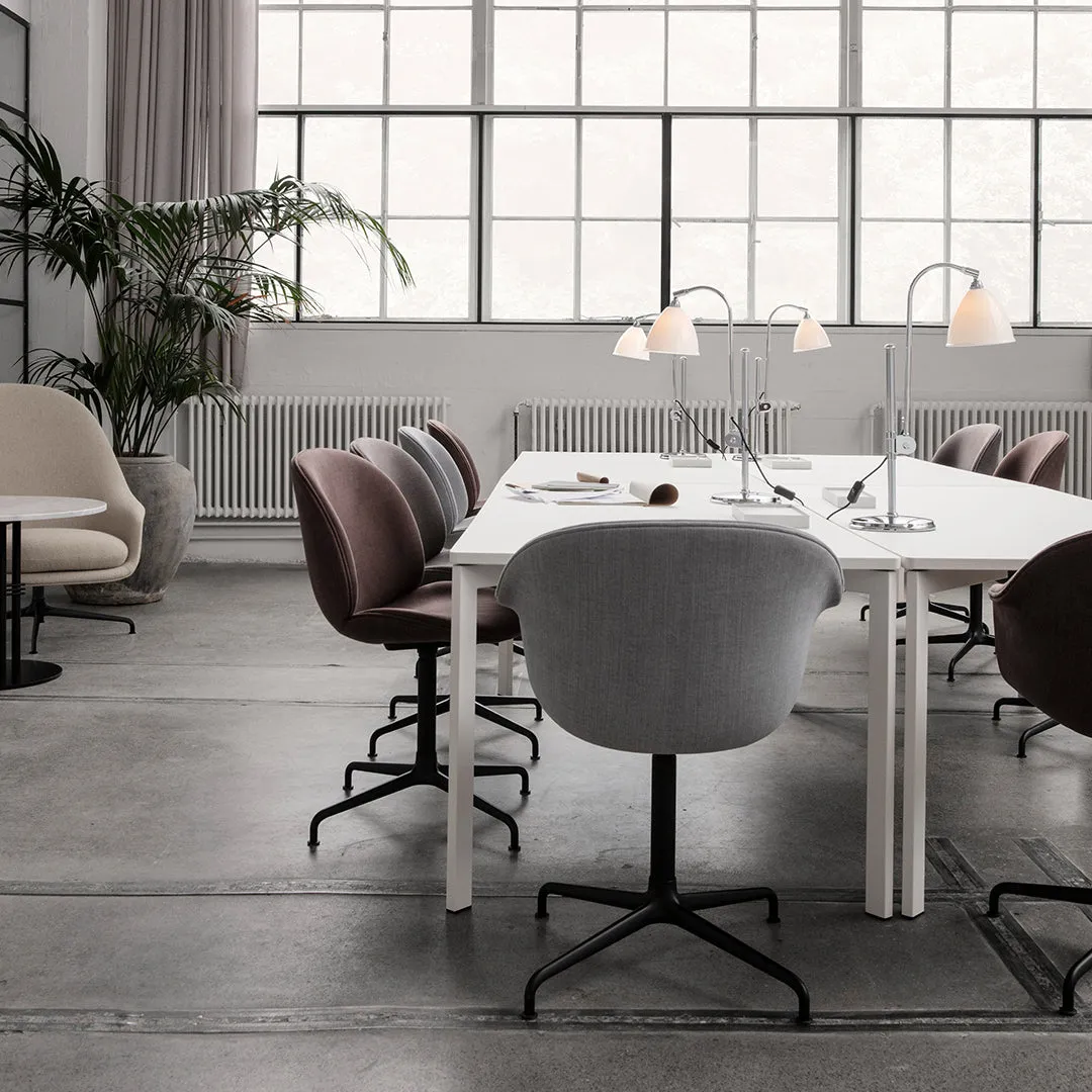 Beetle Meeting Chair - 4-Star Swivel Base - Fully Upholstered