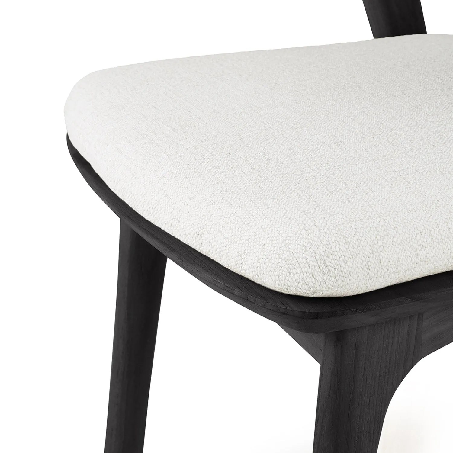Black Bok Outdoor Dining Chair, Upholstered