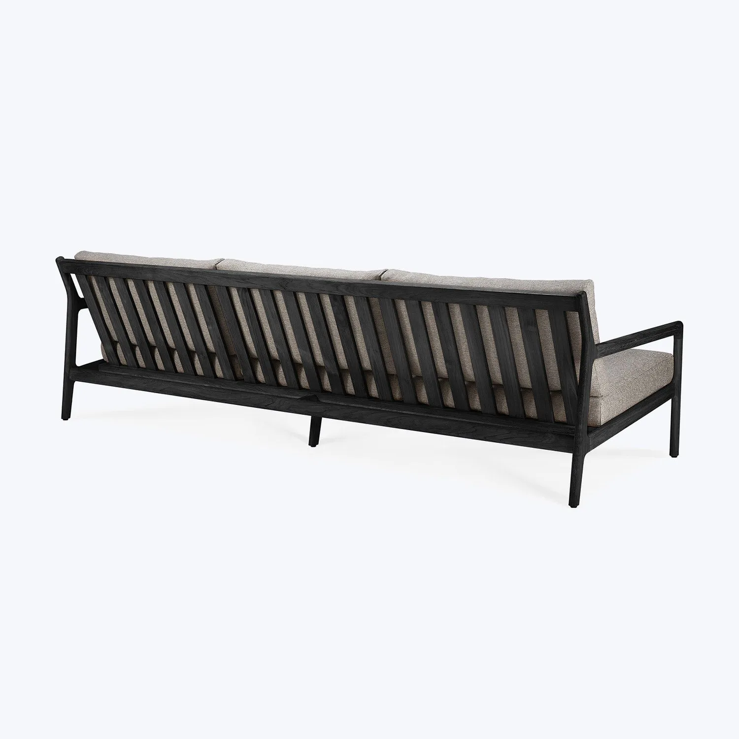 Black Jack Outdoor 3-Seater Sofa