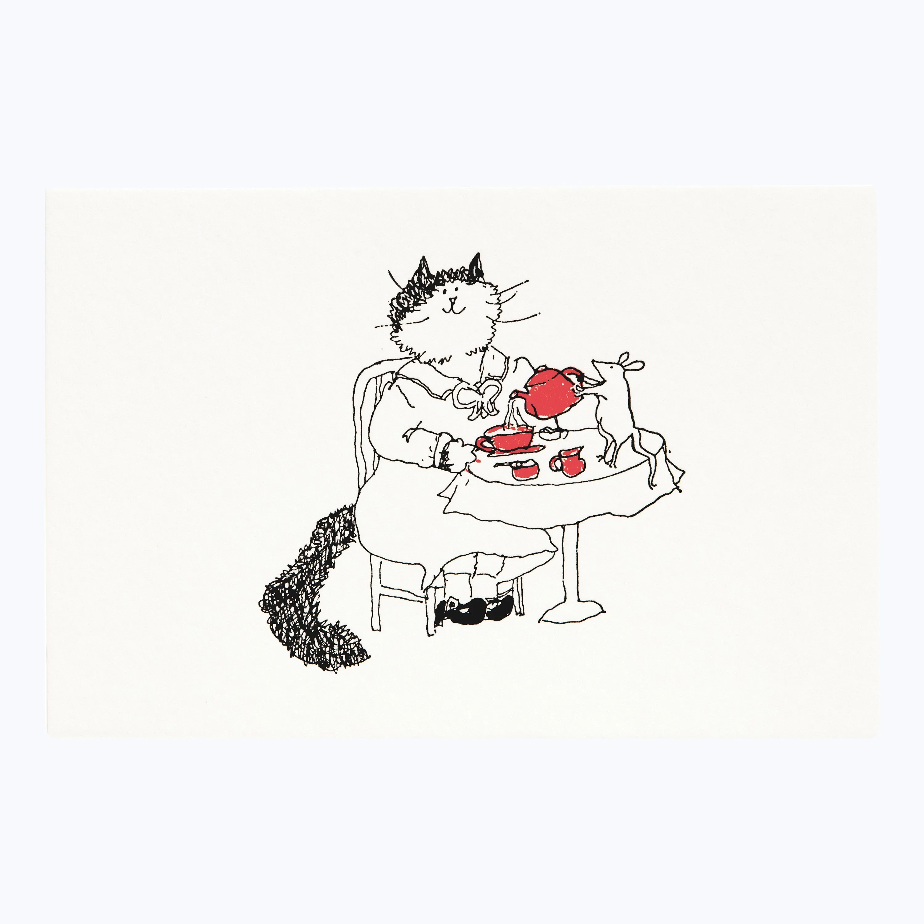 Blanket's Tea Card   Envelope, Grace Coddington