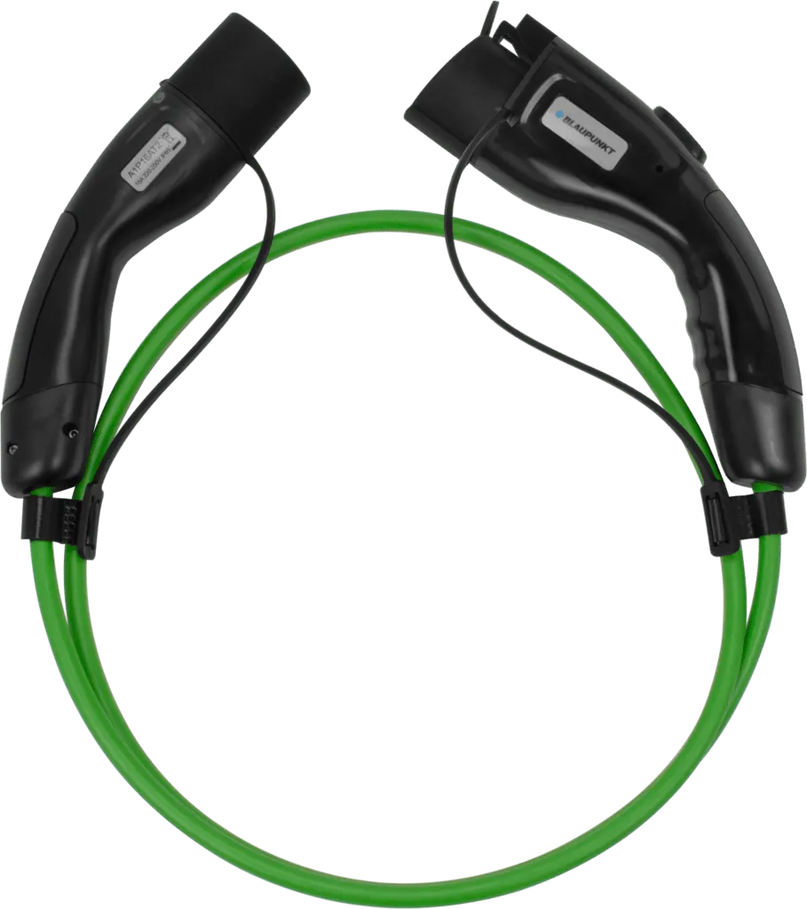 Blaupunkt EV Charging Cable B1P16AT1-2 - Type 1 to Type 2 Cable 16A 1P