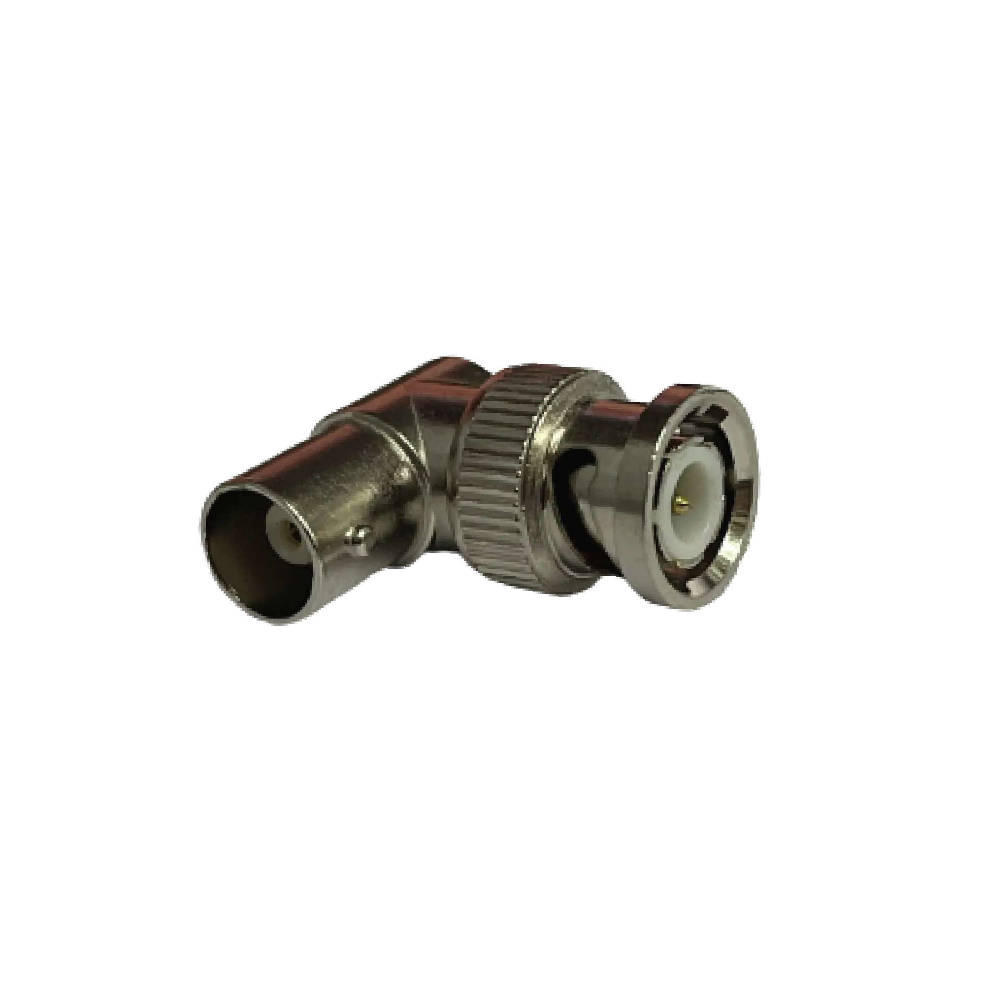 BNC L 90° Adapter Male and Female Connectors