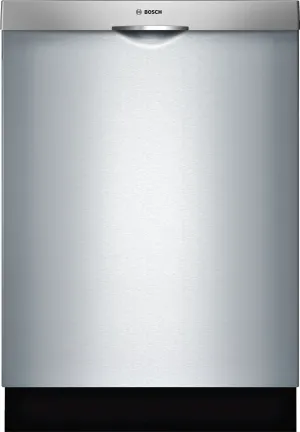 Bosch Stainless 300 Series 24" Scoop Handle 2-Rack Dishwasher - SHSM53B55N