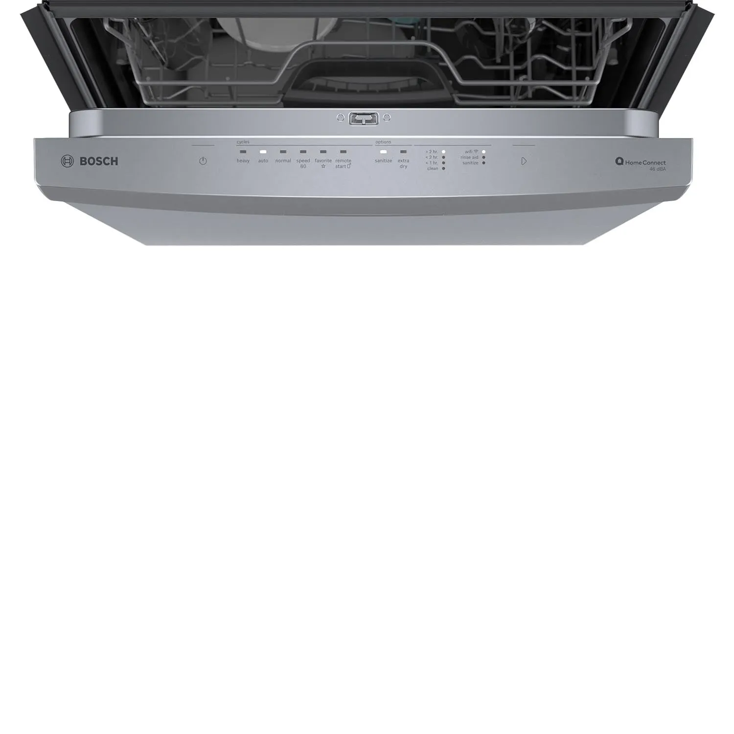 Bosch Stainless Steel 24" Smart Dishwasher with Home Connect - SHS53C75N