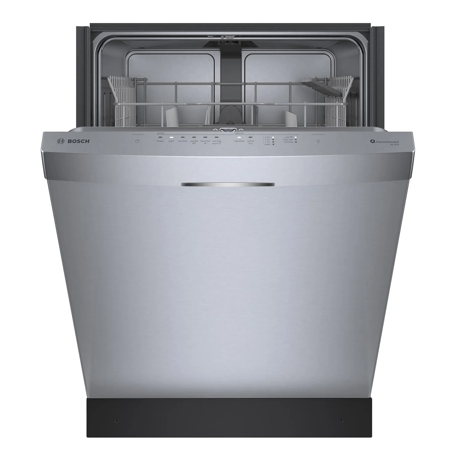 Bosch Stainless Steel 24" Smart Dishwasher with Home Connect - SHS53C75N