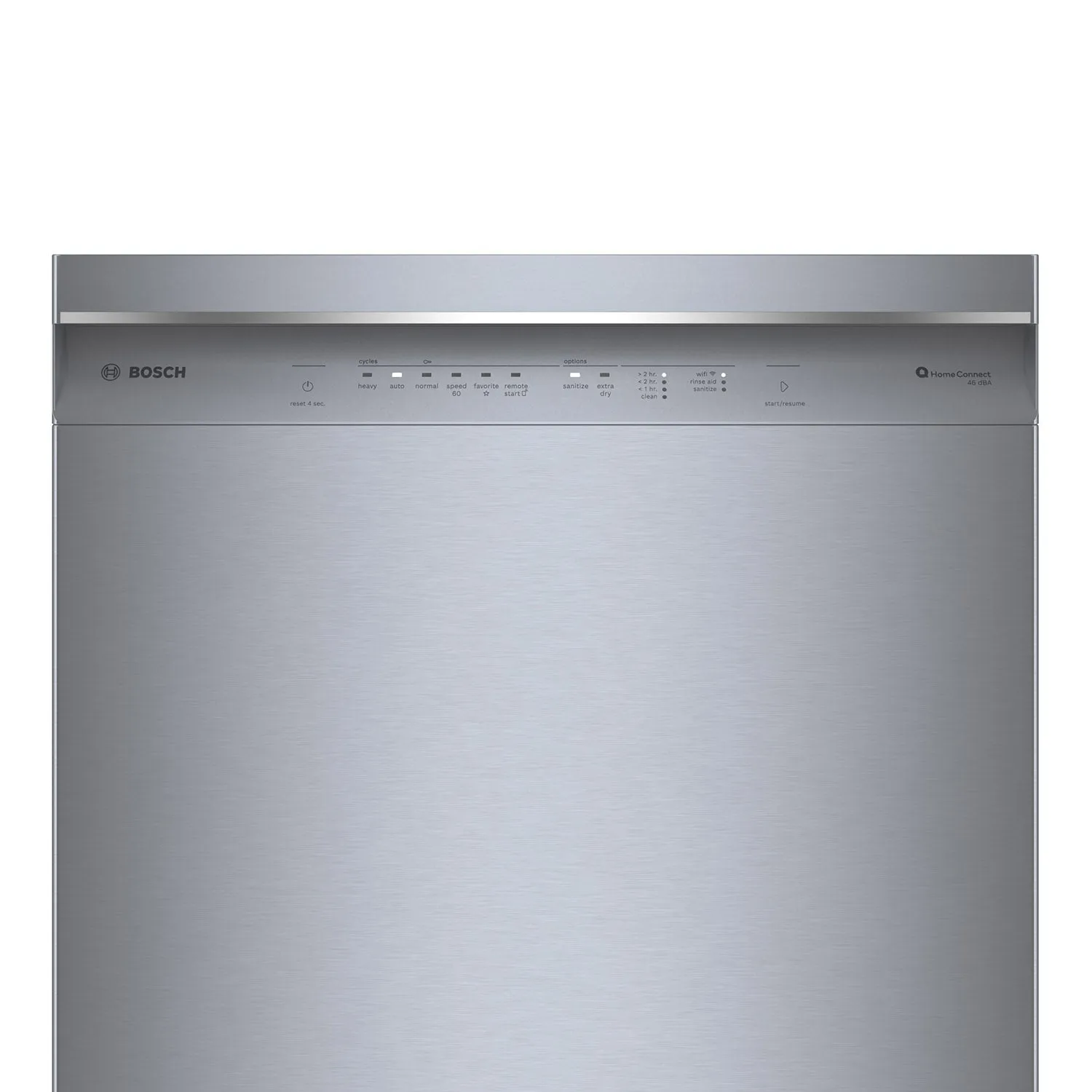 Bosch Stainless Steel 24" Smart Dishwasher with Home Connect, Third Rack - SHE53C85N
