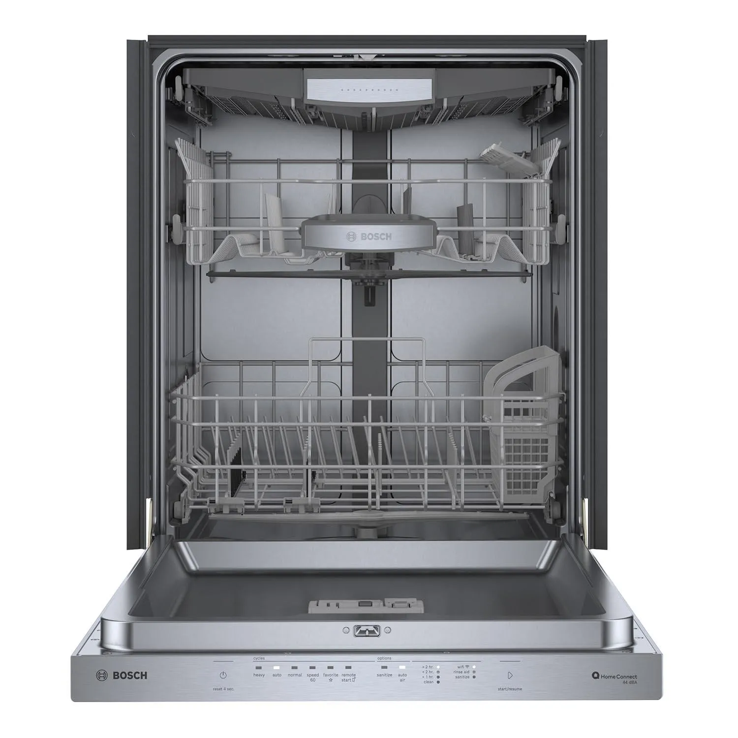 Bosch Stainless Steel 24" Smart Dishwasher with Home Connect, Third Rack - SHP65CM5N