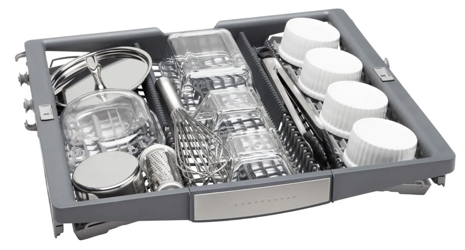 Bosch Stainless Steel 24" Smart Dishwasher with Home Connect, Third Rack - SHP65CM5N
