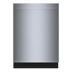 Bosch Stainless Steel Anti Fingerprint 24" Smart Dishwasher with Home Connect, Third Rack - SHX5AEM5N