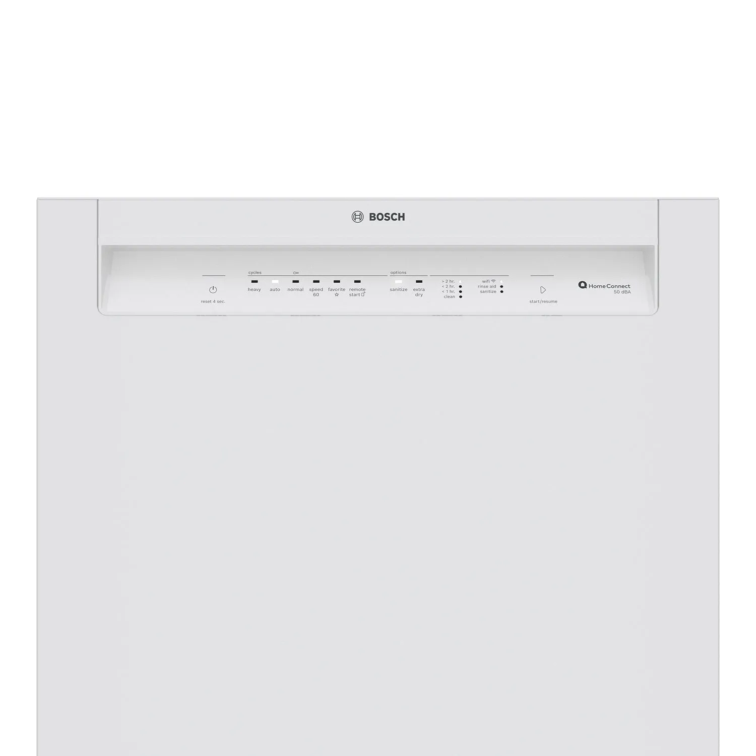 Bosch White 24" Smart Dishwasher with Home Connect - SHE3AEM2N