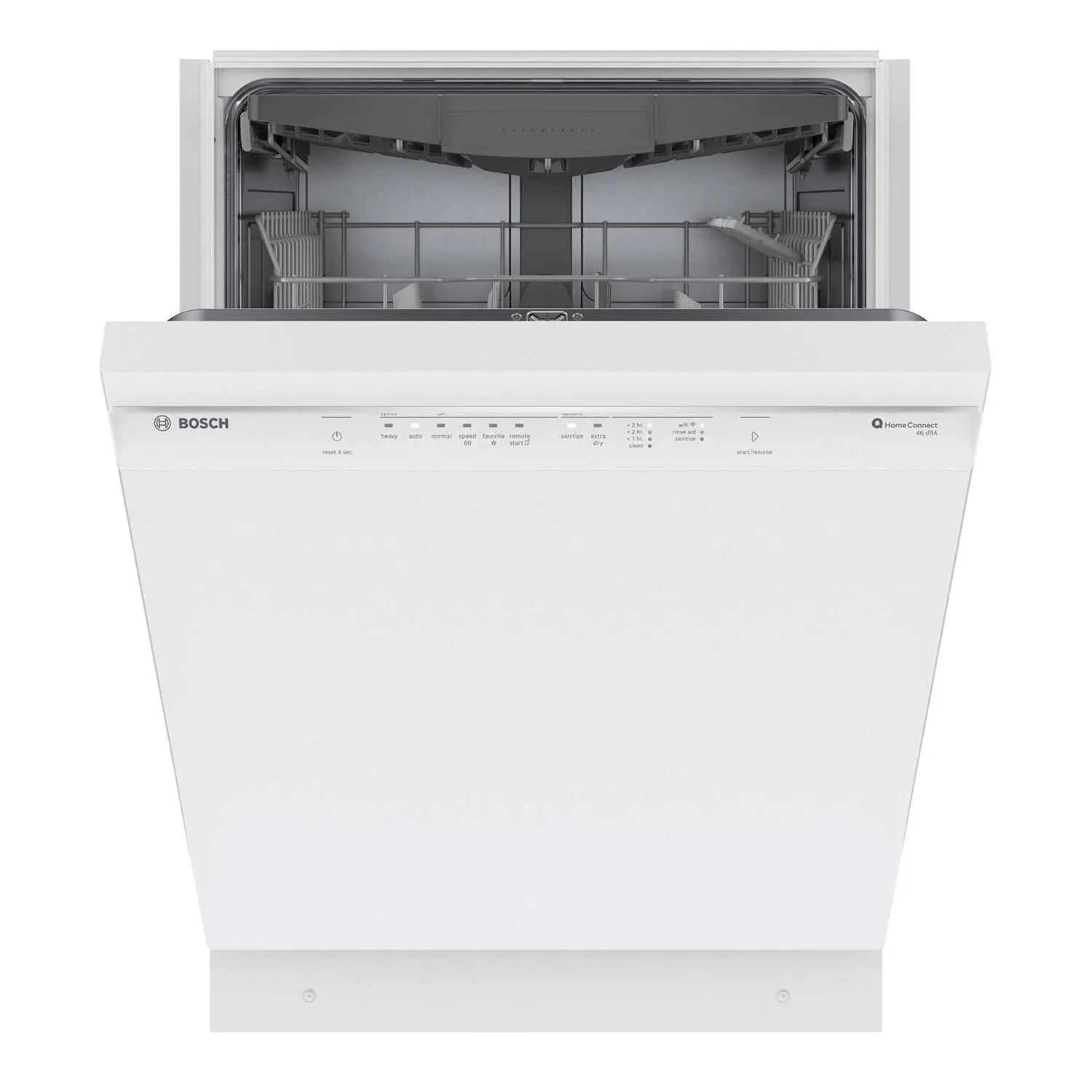 Bosch White 24" Smart Dishwasher with Home Connect, Third Rack - SHE53C82N