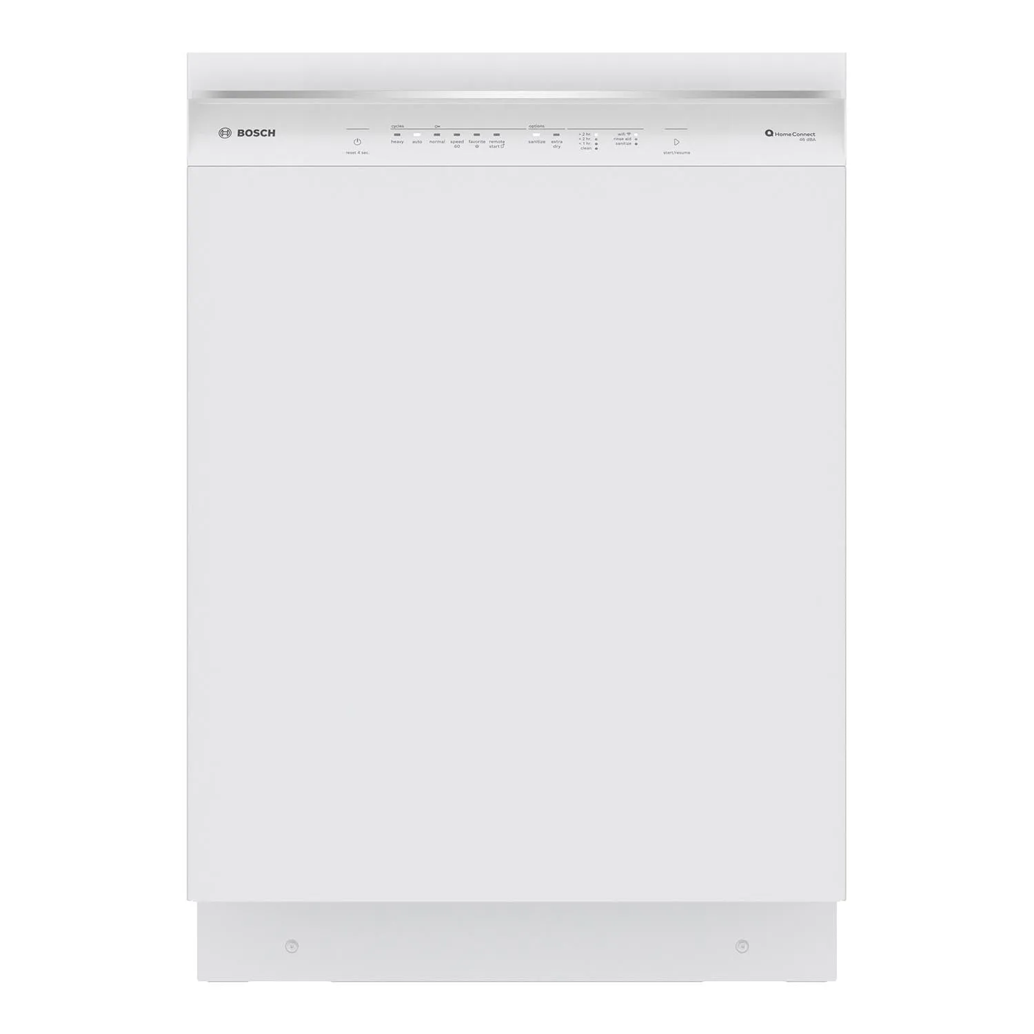 Bosch White 24" Smart Dishwasher with Home Connect, Third Rack - SHE53C82N