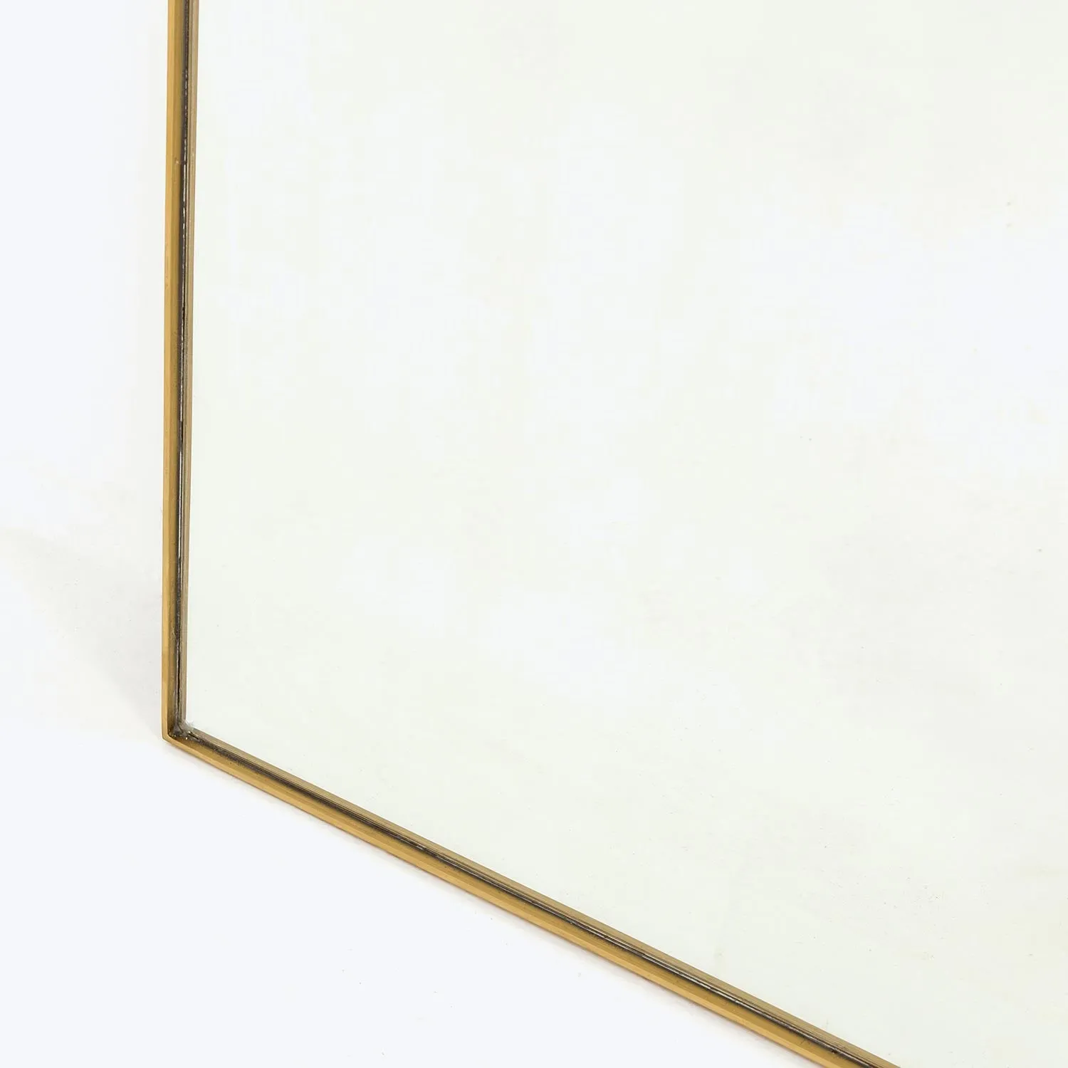 Brass Frame Floor Mirror