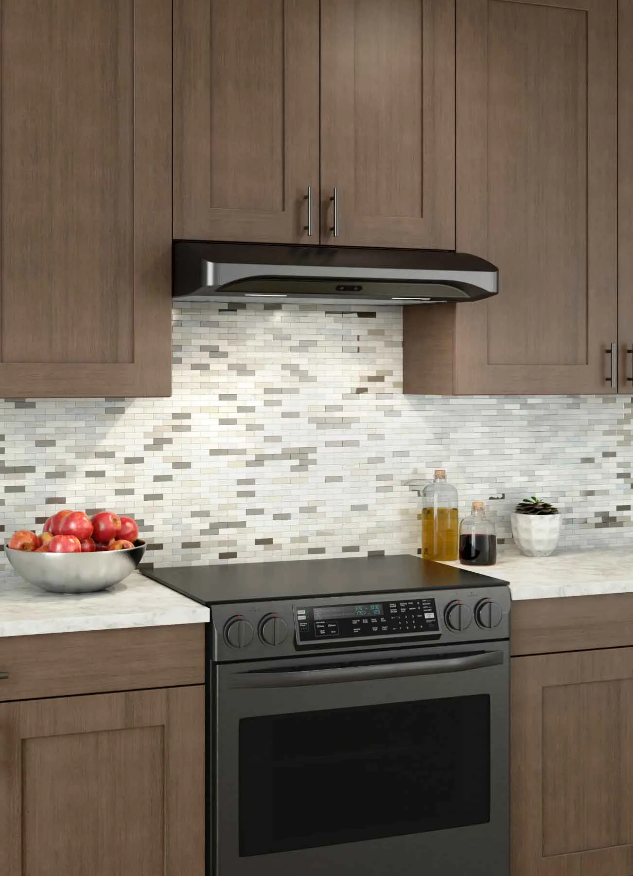 Broan Black Stainless Steel 30" 300 CFM Under-the-Cabinet Range Hood - BQDD130BLS