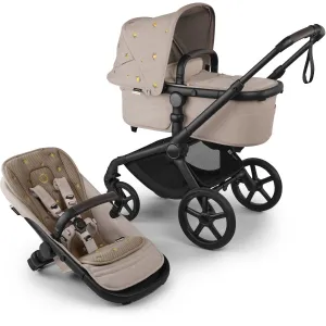 Bugaboo X Konges Sløjd Fox 5 Renew Complete Black/Desert Taupe Melange-Desert Taupe Melange