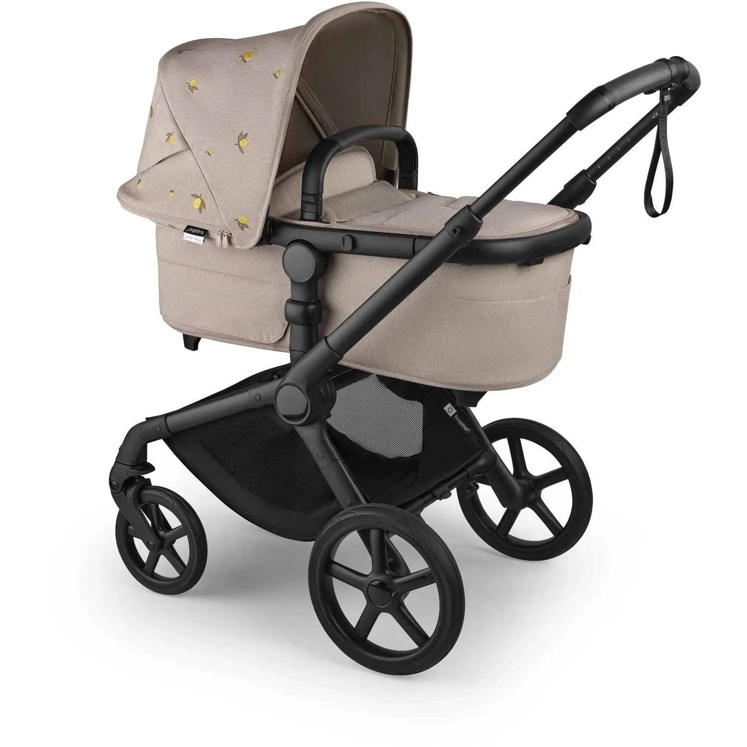 Bugaboo X Konges Sløjd Fox 5 Renew Complete Black/Desert Taupe Melange-Desert Taupe Melange