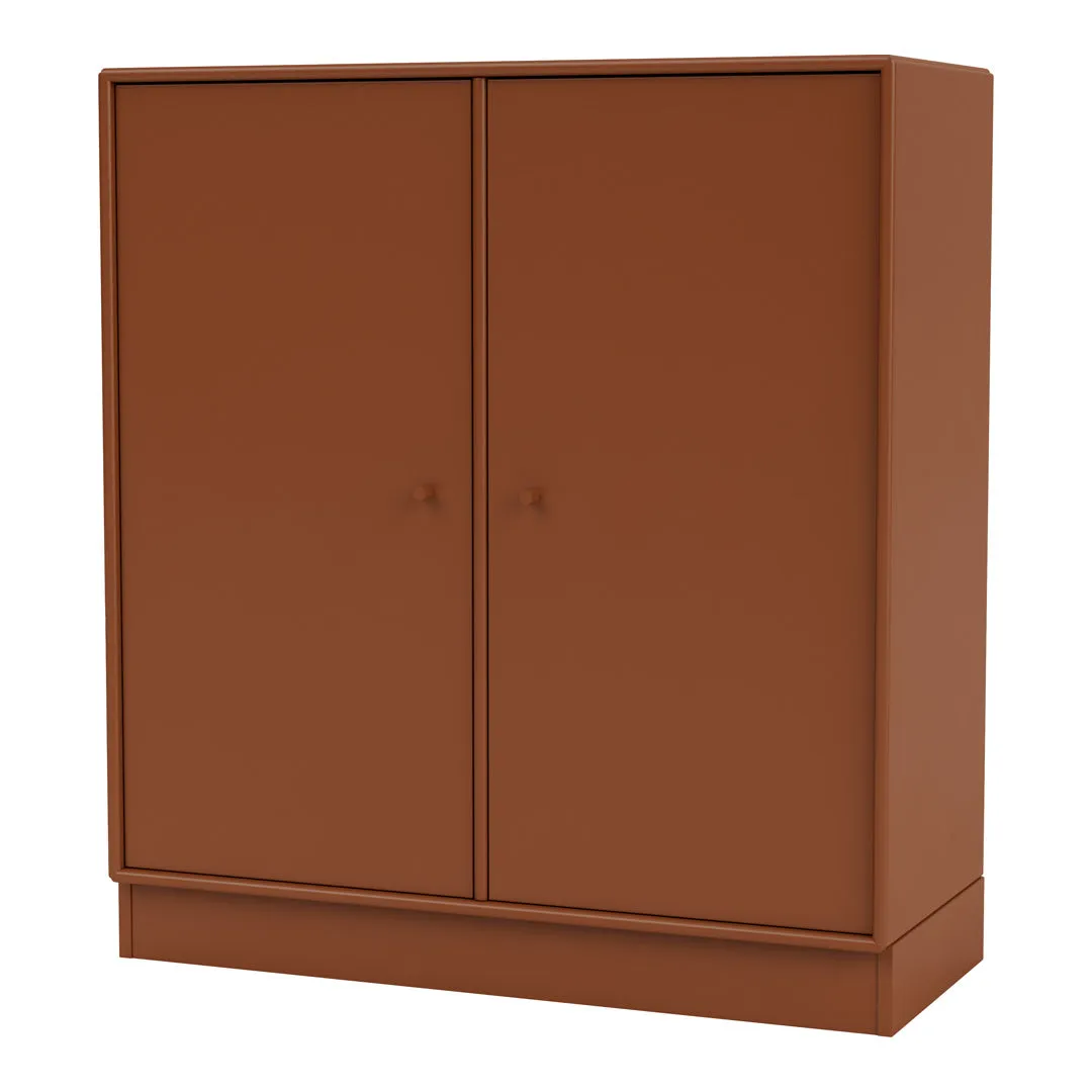 Cabinet 1118 - 2 Lacquered Doors, Plinth Base