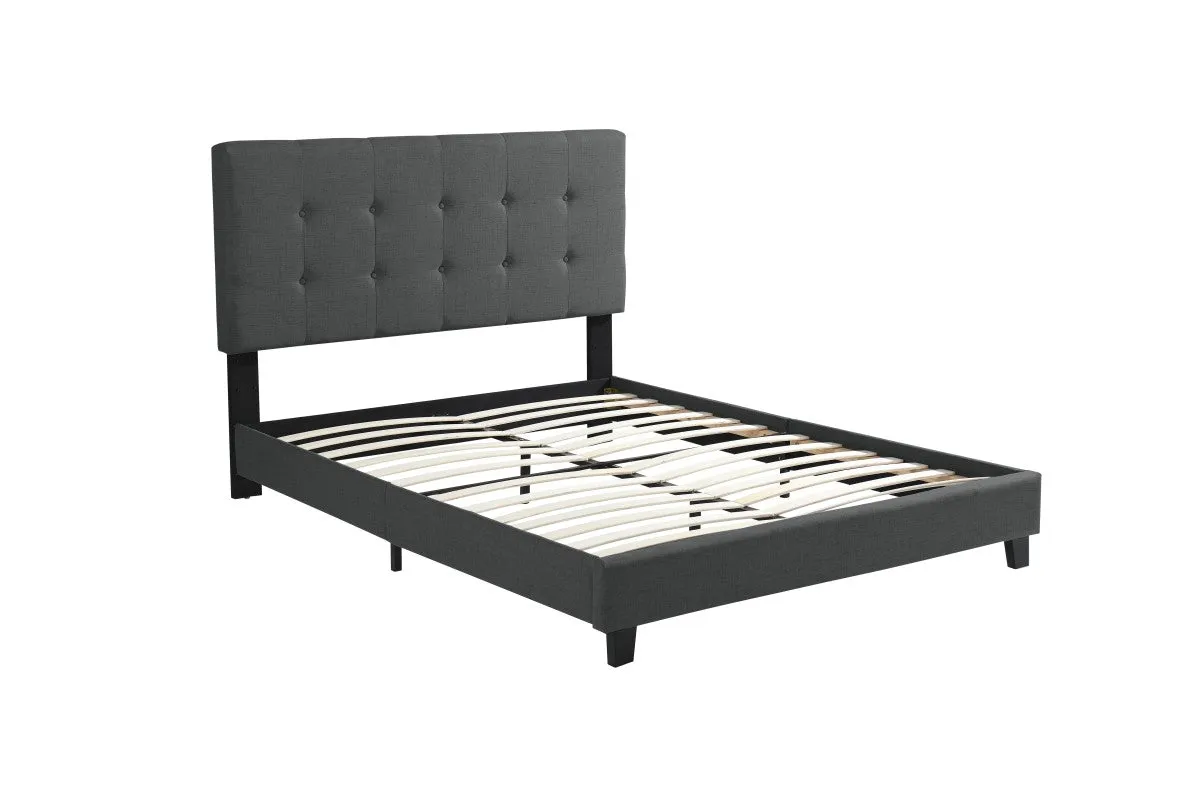 Cabo 3-Piece Twin Bed - Dark Grey