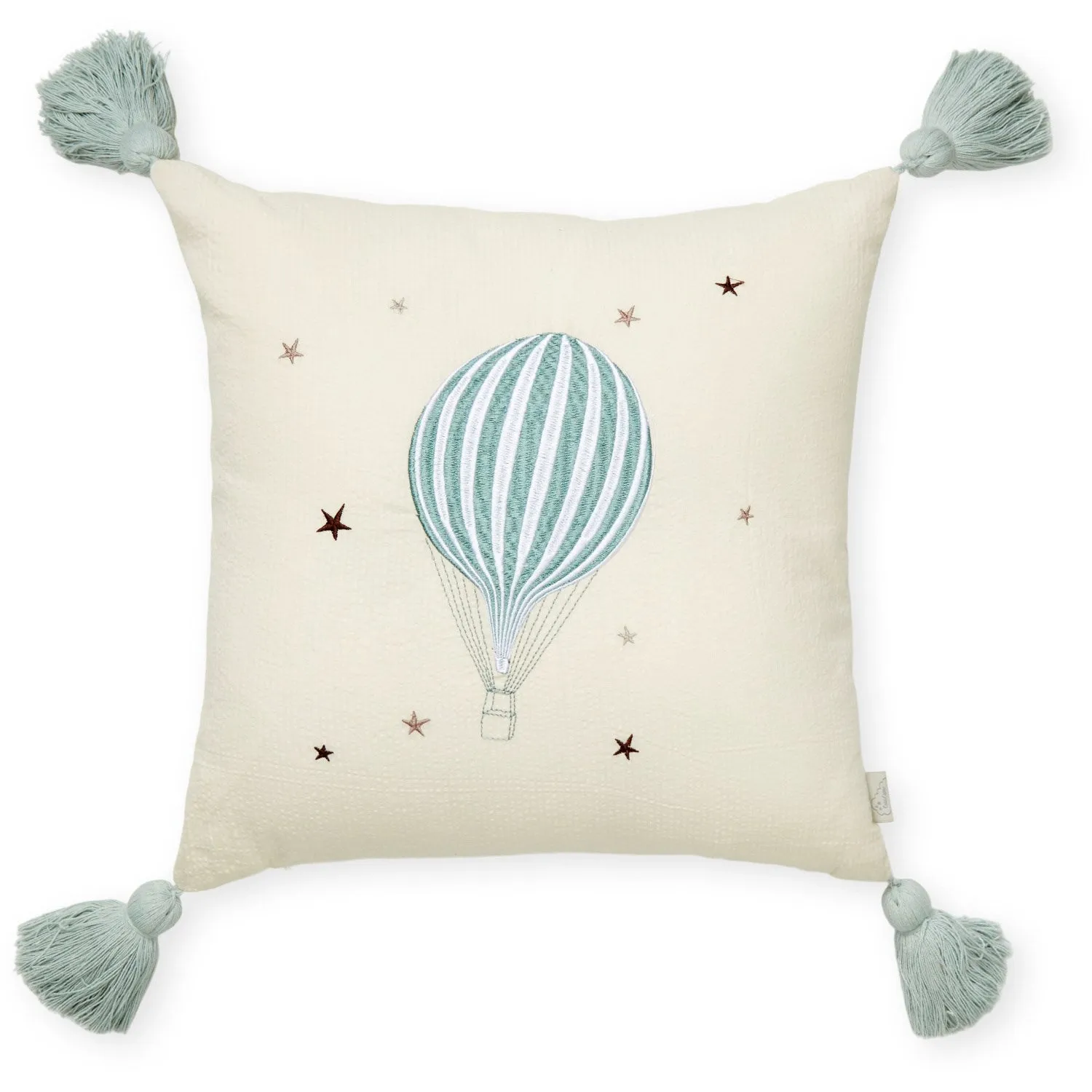 Cam Cam Copenhagen Balloon Embroidered Cushion