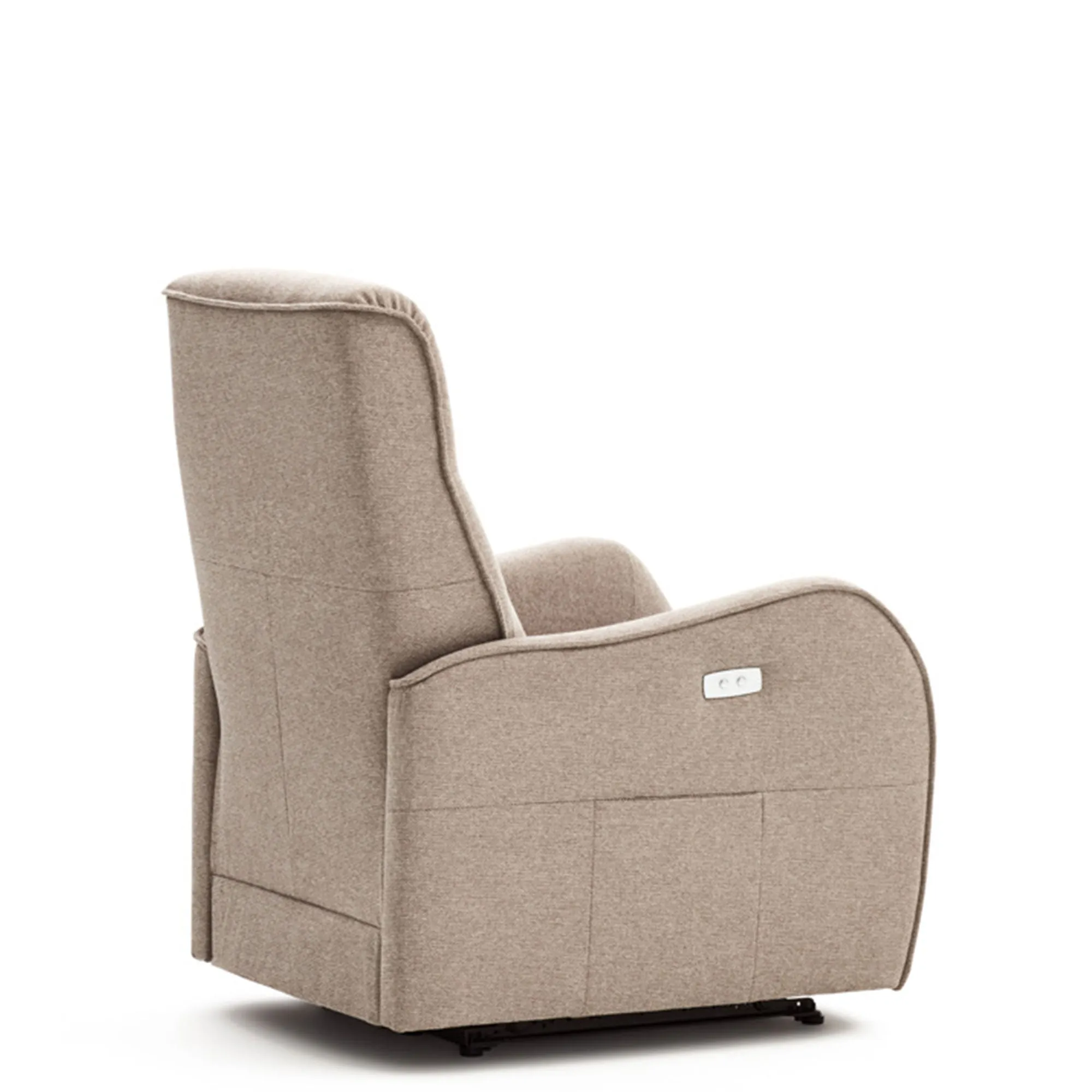 Capri - Single Motor Power Recliner Chair In Fabric
