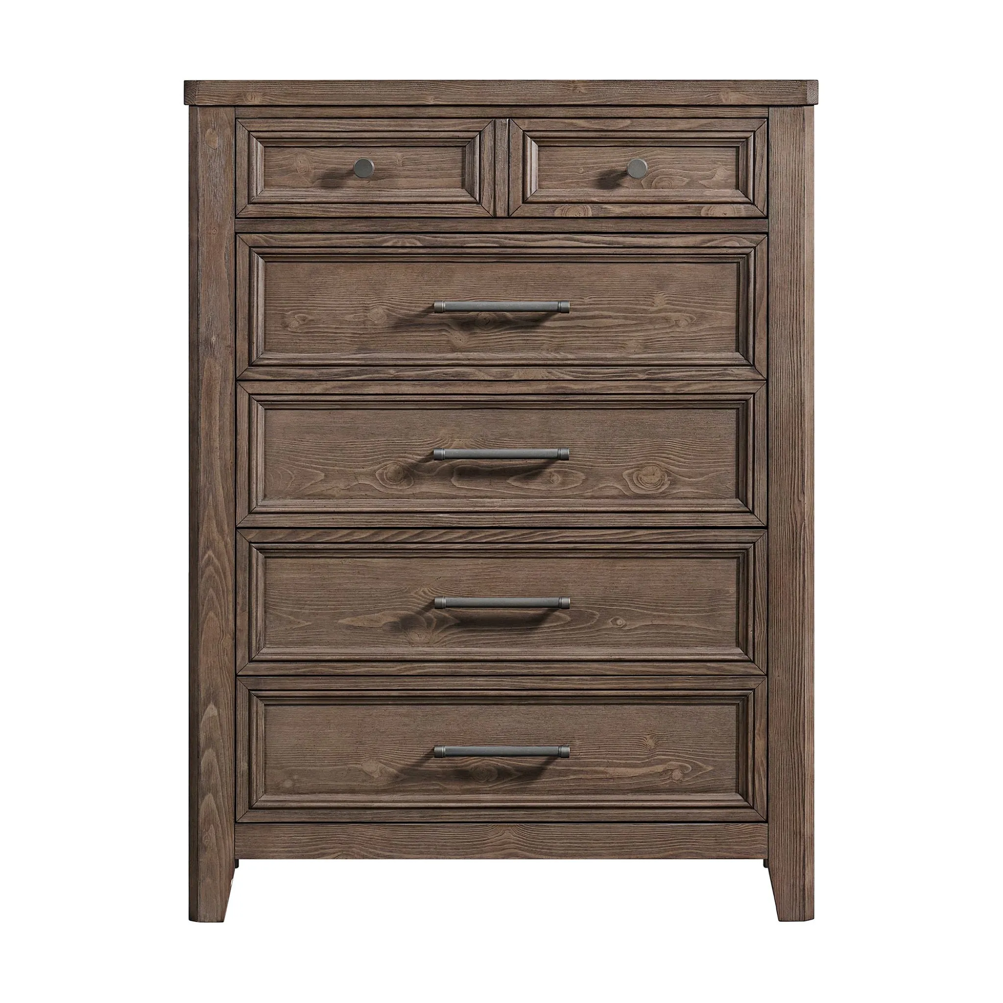 Carlson 6-Drawer Chest - Weathered Chestnut