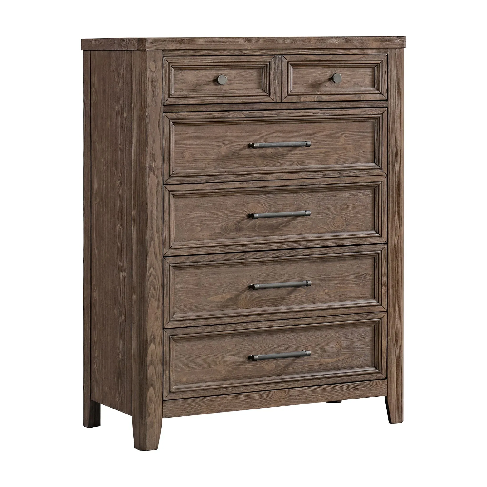 Carlson 6-Drawer Chest - Weathered Chestnut